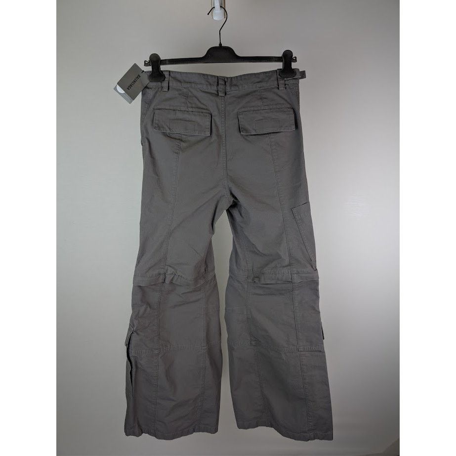 Balenciaga o1rshd1 Cotton Ripstop Pants in Gray Size US 30 / EU 46 - 11 Thumbnail