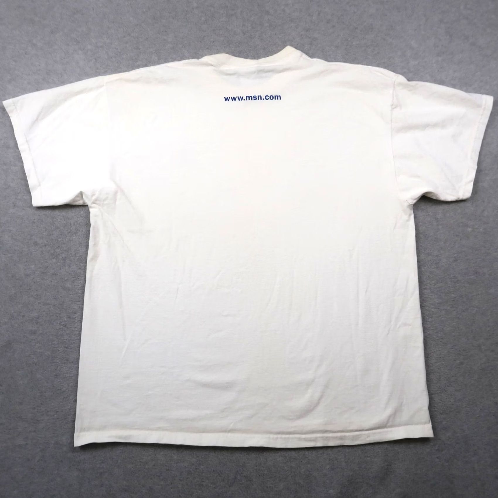 Delta VINTAGE Microsoft Internet Specialist MSN Computer Tech T Shirt White XL Size US XL / EU 56 / 4 - 2 Thumbnail