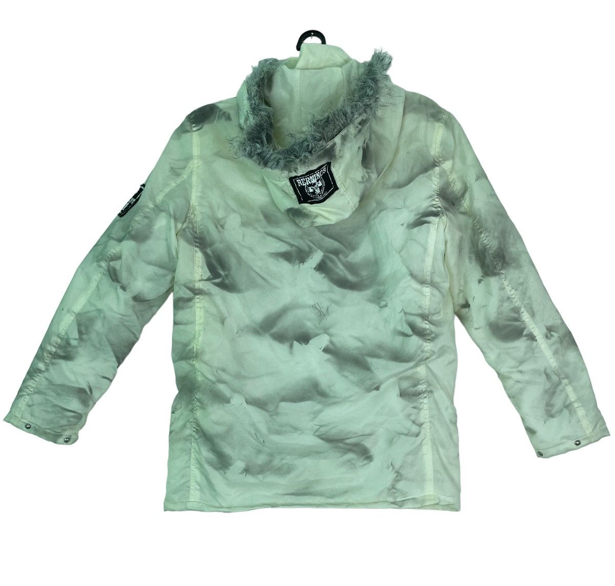 Japanese Brand Berning Sho detachable fur trim hoodie n3-b parka jacket Size US M / EU 48-50 / 2 - 6 Thumbnail