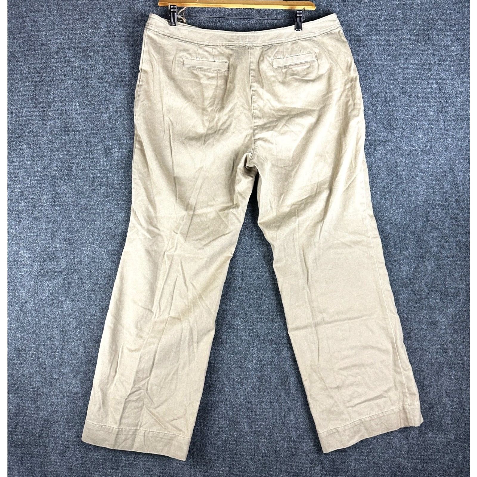 J. Jill J. Jill Pants Womens 18 Khaki Cotton Pockets Zip NEW Wide-Leg Vintage? No -> Khaki Pants Womens 18 J. Jill Cotton Zip Pockets Wide-Leg NEW Brown Tan Size 40" / US 18 - 5 Thumbnail