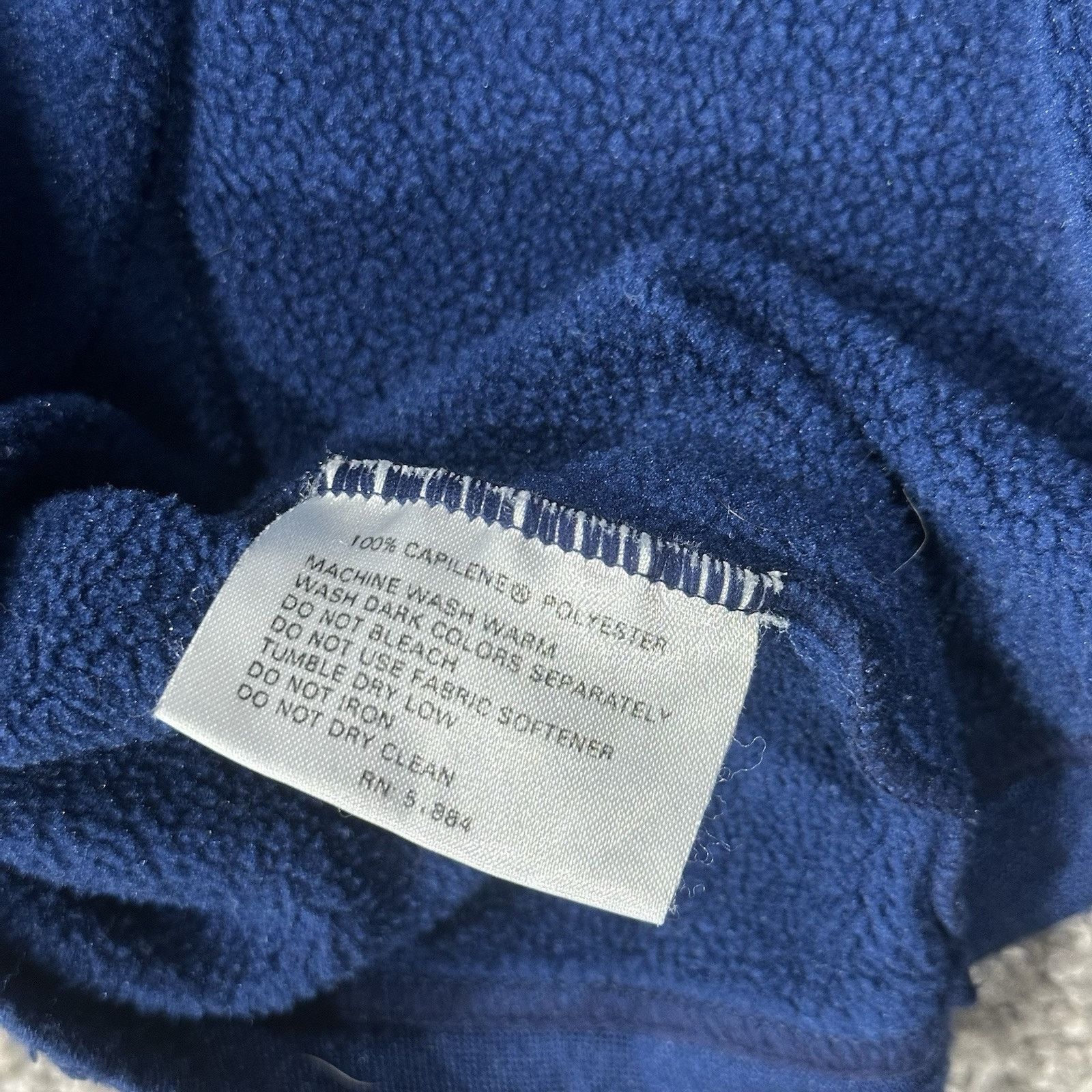 Patagonia Vtg Patagonia Womens XL Capilene Blue 1/4 Zip Baselayer 80s Size XL / US 12-14 / IT 48-50 - 6 Thumbnail