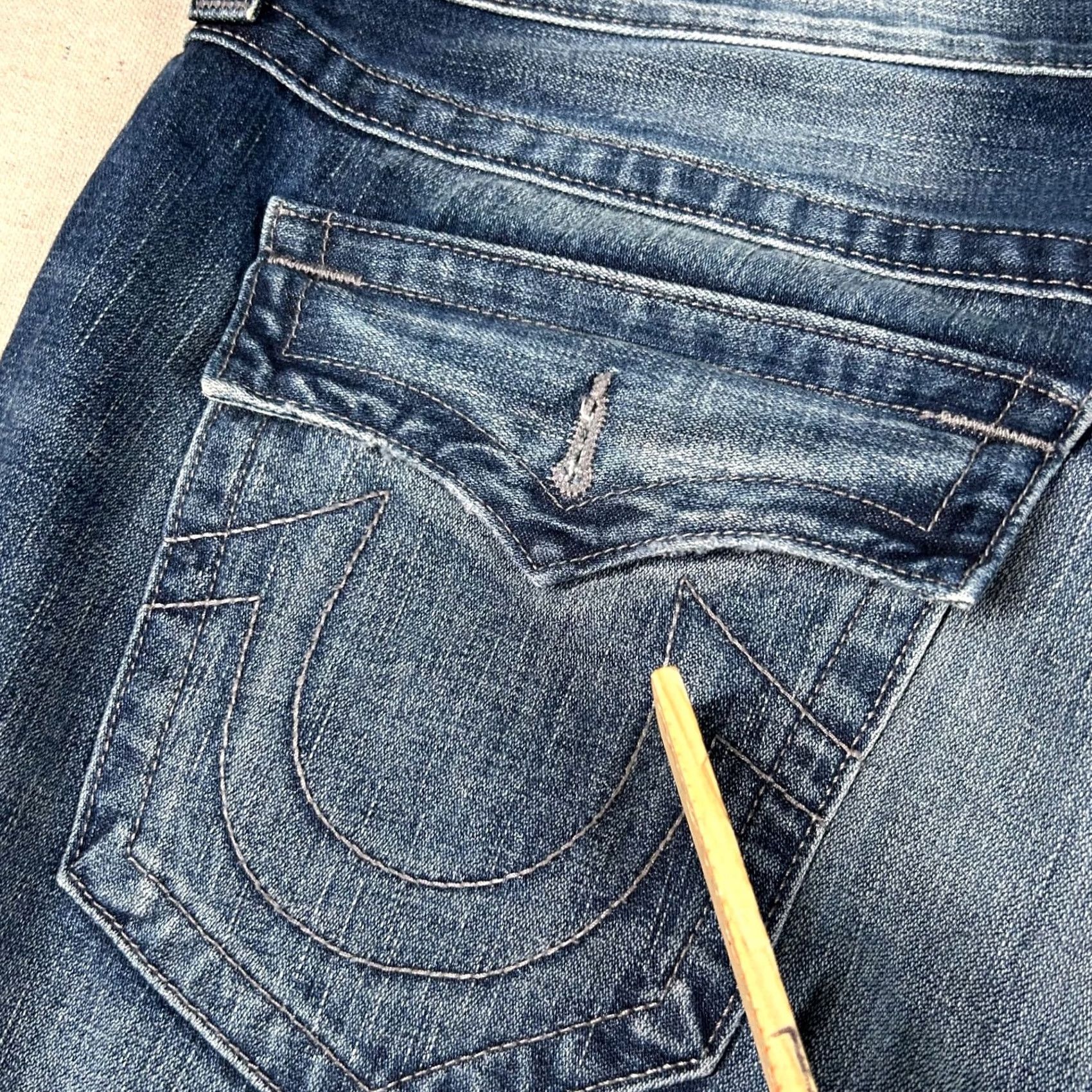 True Religion True Religion Jeans Mens 38 Regular 5-Pocket Denim Blue Straight Y2K Size US 38 / EU 54 - 5 Thumbnail