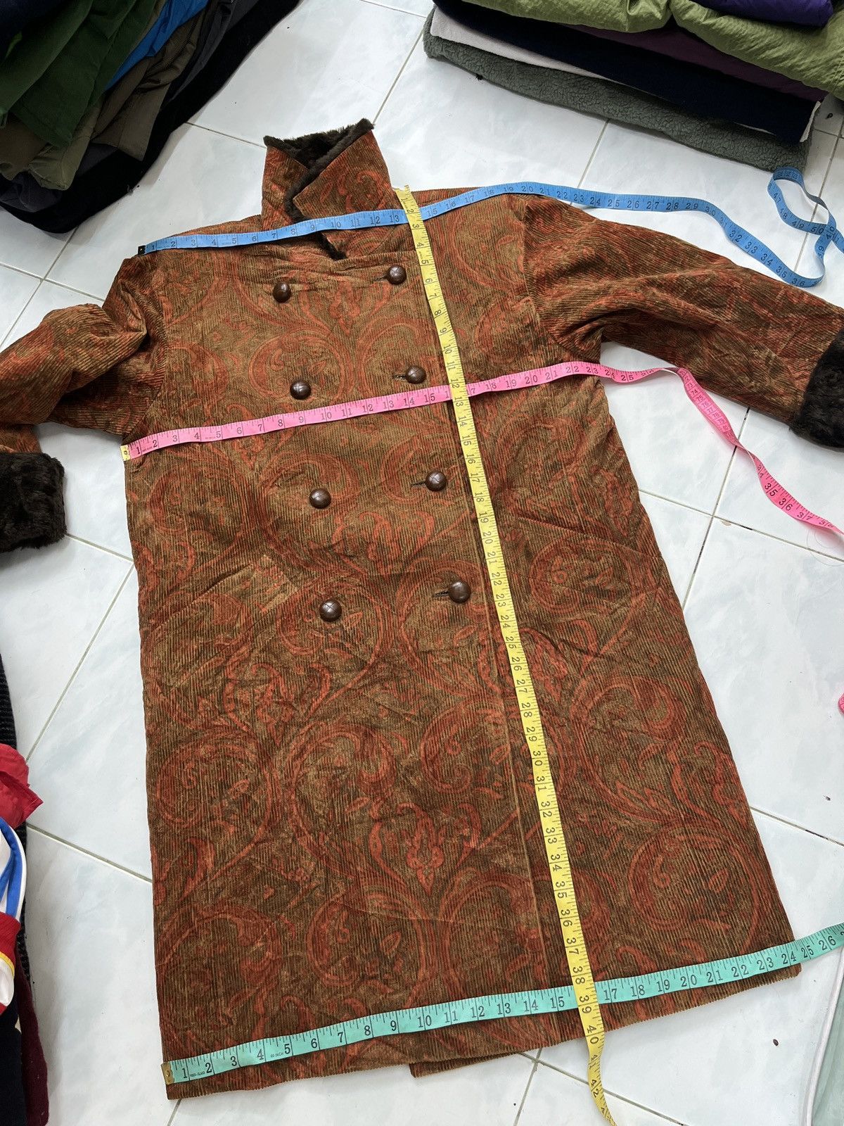 Yves Saint Laurent 🔥🔥🔥STEALS VINTAGE YVES SAINT LAURENT CORDUROY PAISLEY COAT Size M / US 6-8 / IT 42-44 - 14 Thumbnail