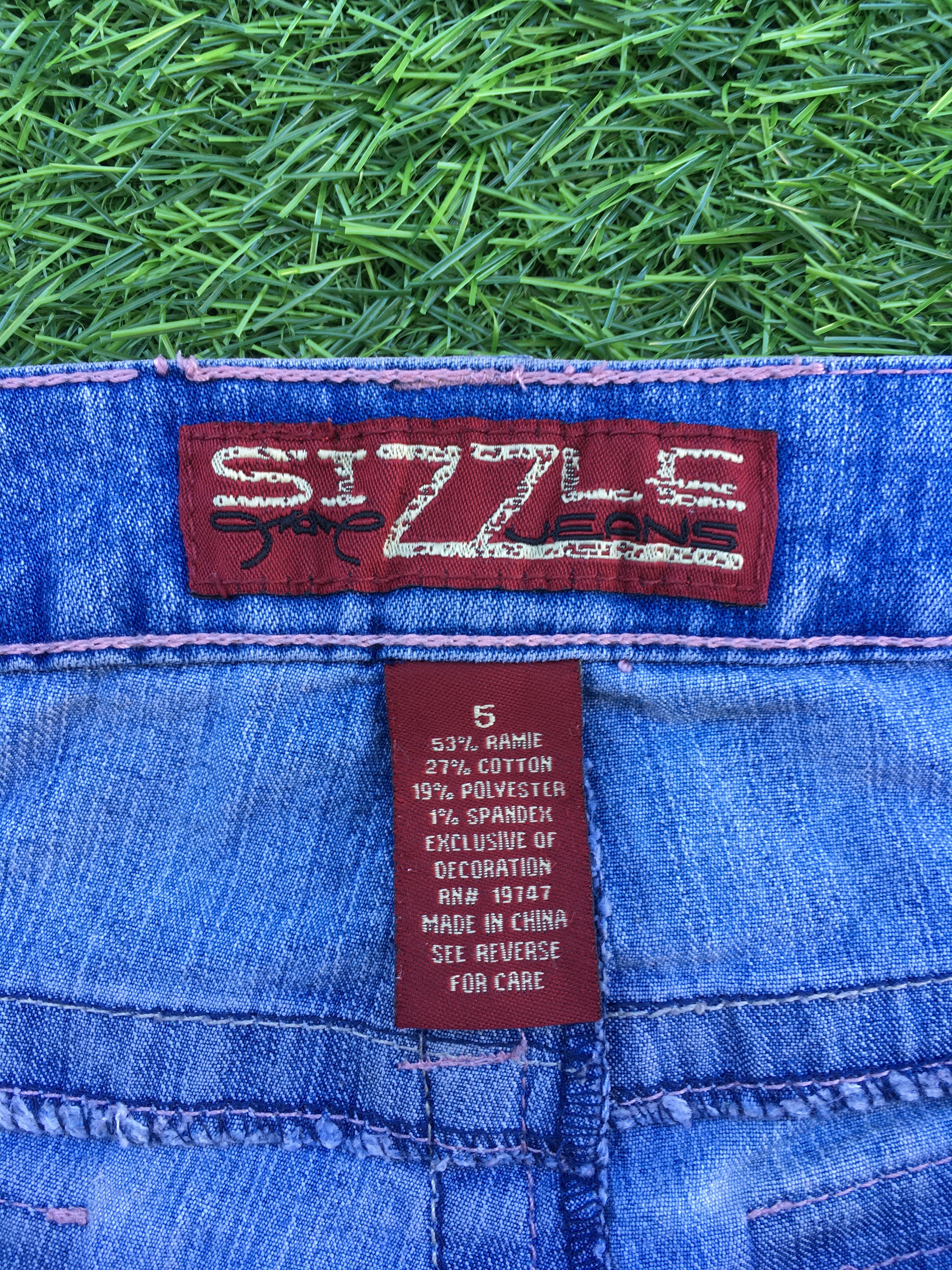 Designer × Jean Y2K Bootcut Stretch Jeans D-1016 Size 26" / US 2 / IT 38 - 10 Thumbnail