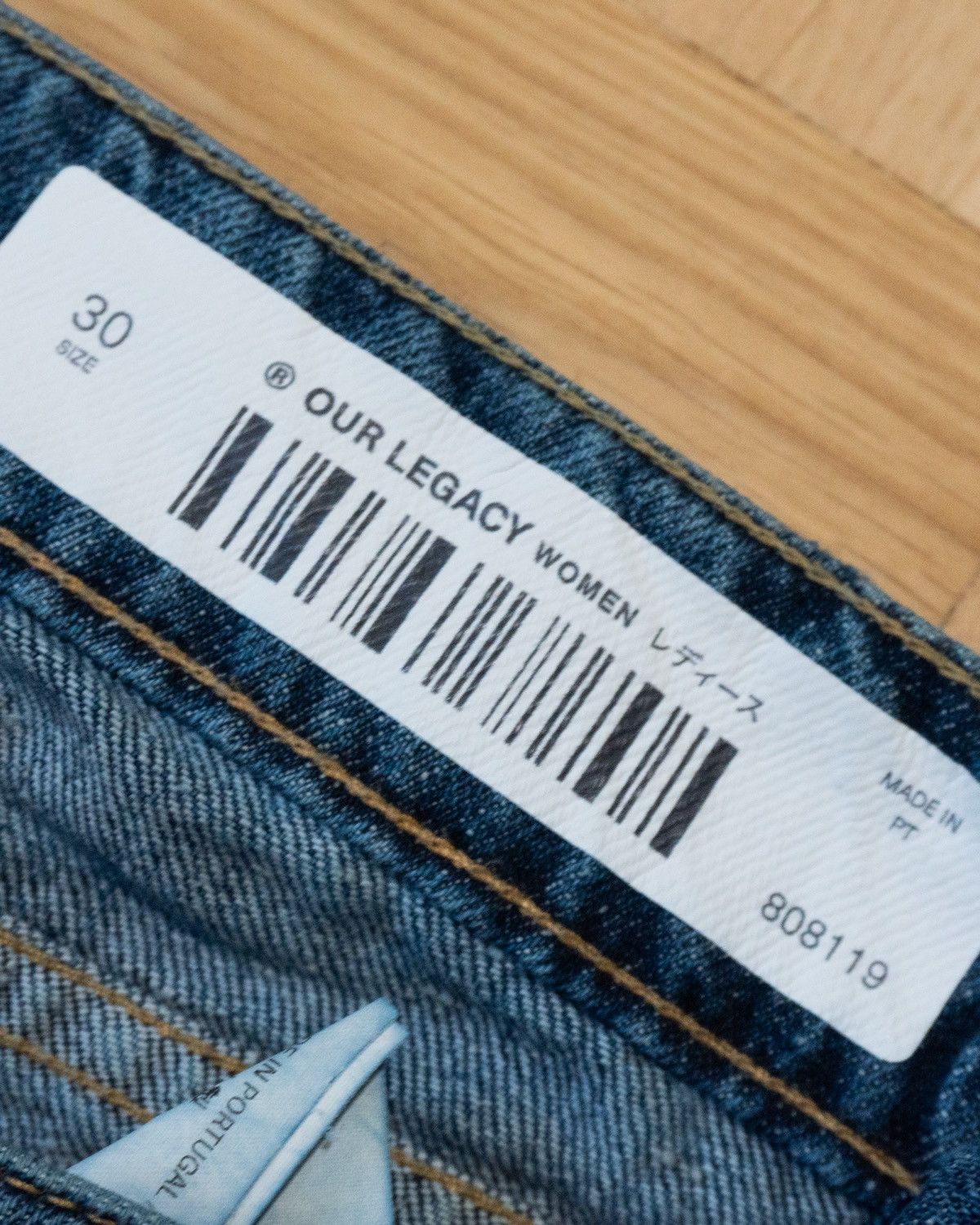 Our Legacy Our Legacy Linear cut stripe denim Size US 30 / EU 46 - 5 Thumbnail