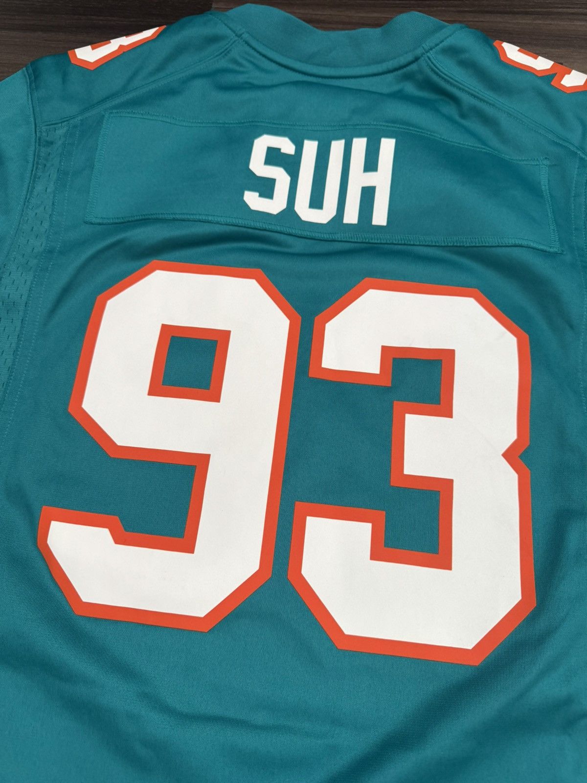 Nike Miami Dolphins Ndamukong Suh #93 NFL Game Home Aqua Jersey Size US S / EU 44-46 / 1 - 8 Thumbnail