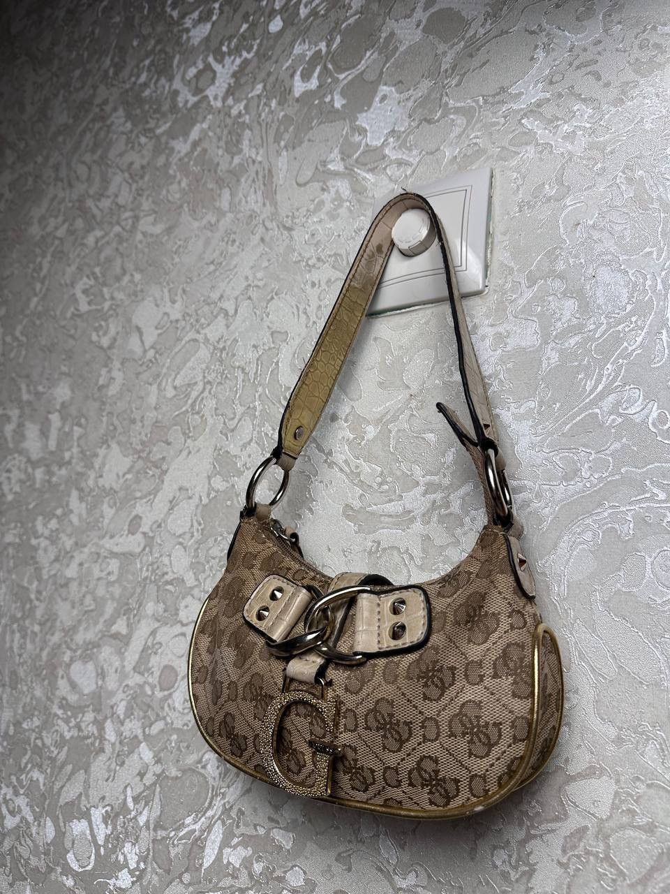 Guess Guess Vintage Y2K Avantgarde Mini Bag Very Rare Monogram Size ONE SIZE - 3 Thumbnail