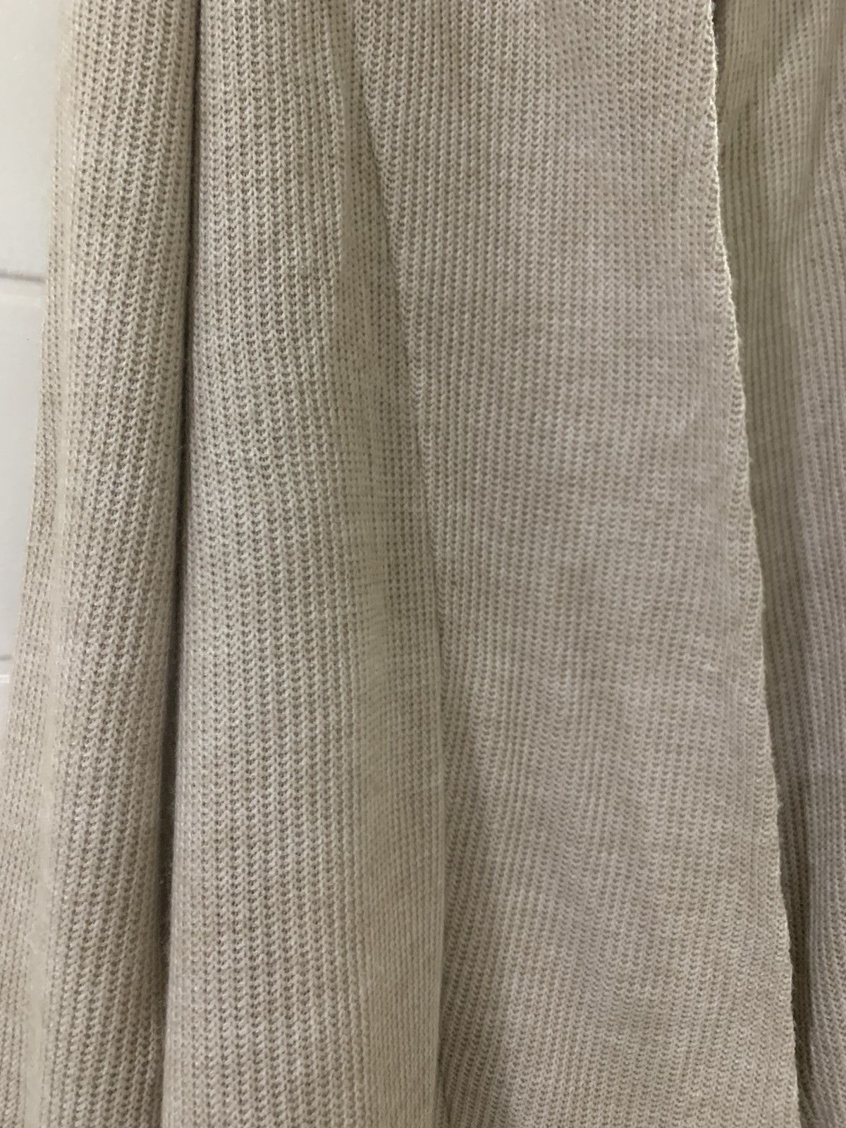 Aran Isles Knitwear × Japanese Brand × Vintage Cardigan Kimono Knit Japanese Brand Glacier x Vintage Size M / US 6-8 / IT 42-44 - 2 Thumbnail
