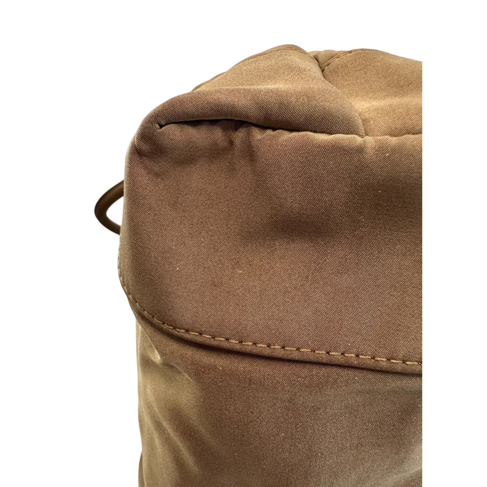Bottega Veneta Bottega Veneta Brown Nylon Mini Bag with Mirror Size ONE SIZE - 14 Thumbnail