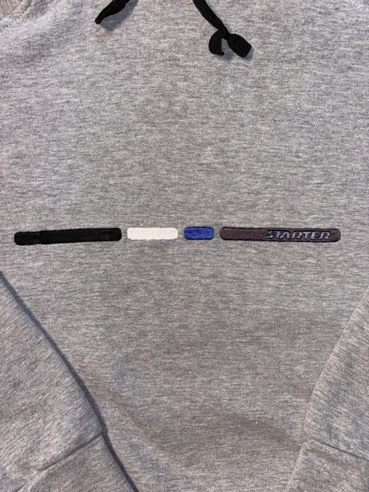 Starter Vtg Starter Embroidered Spell Out Y2K Two Tone Hoodie Sz M Size US M / EU 48-50 / 2 - 2 Thumbnail