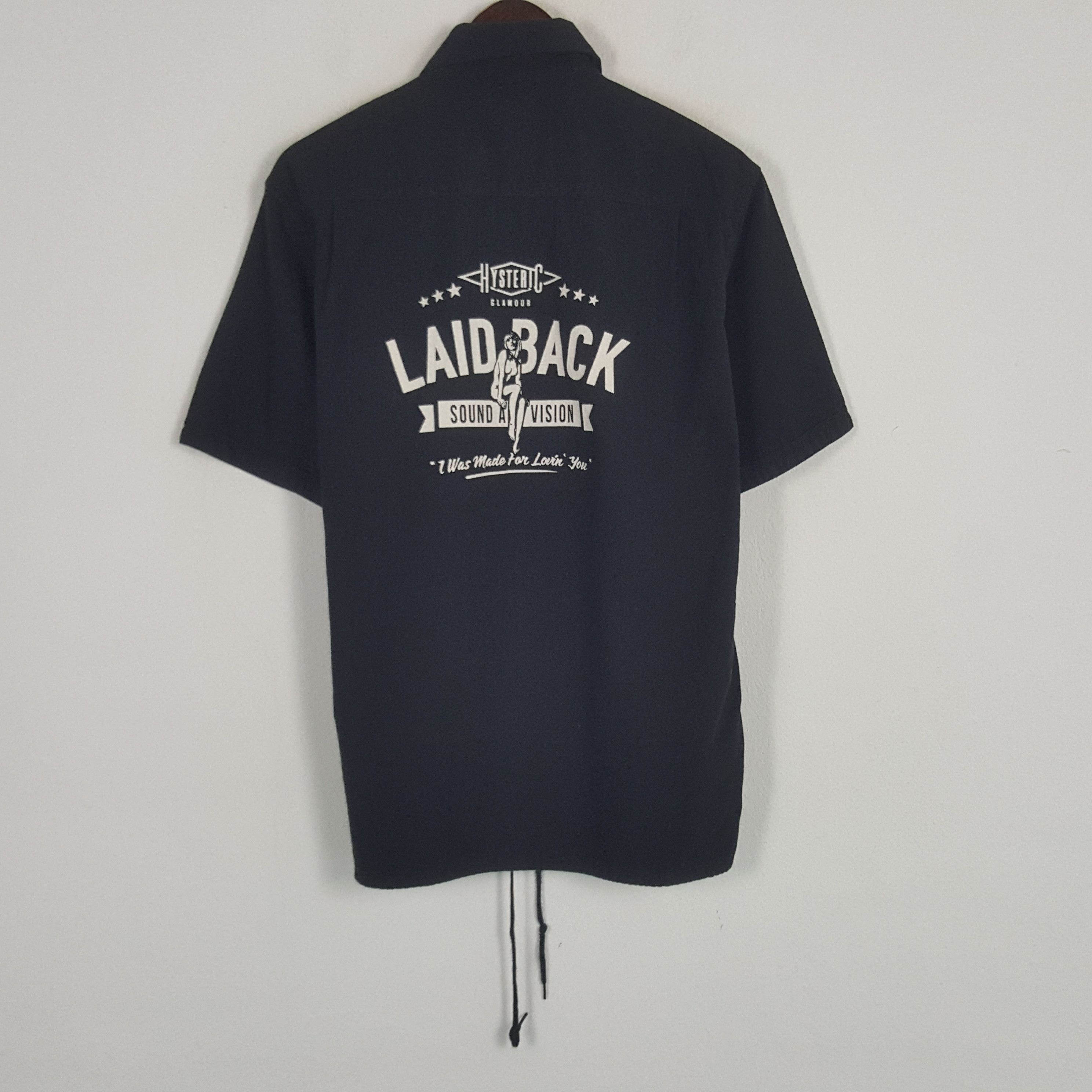 Hysteric Glamour × Japanese Brand × Vintage Vintage Hysteric Glamour Laid Back Button Up Shirt Size US L / EU 52-54 / 3 - 1 Thumbnail