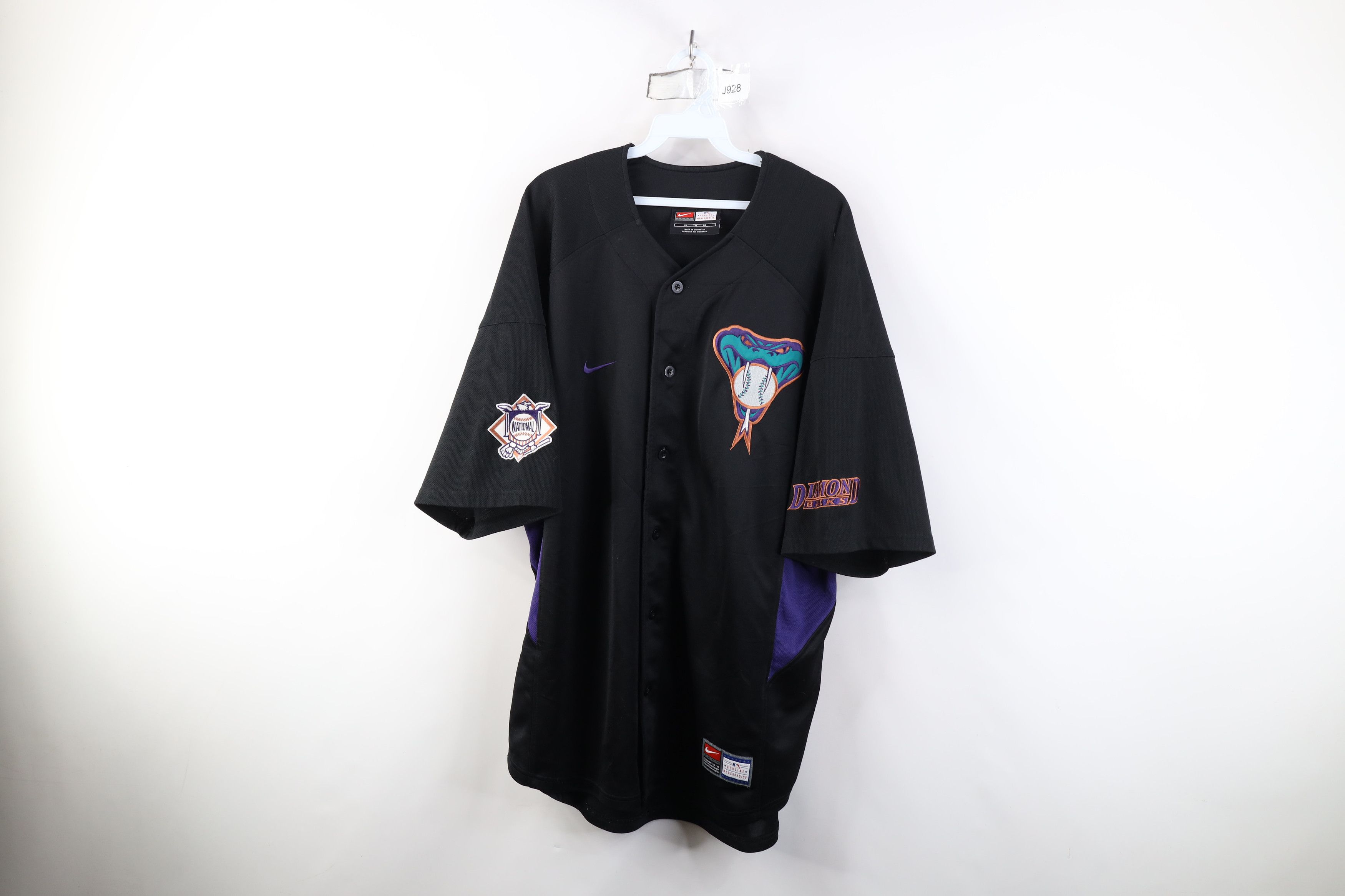 Nike Vintage Nike Swoosh Arizona Diamondbacks Baseball Jersey Size US XL / EU 56 / 4 - 1 Thumbnail