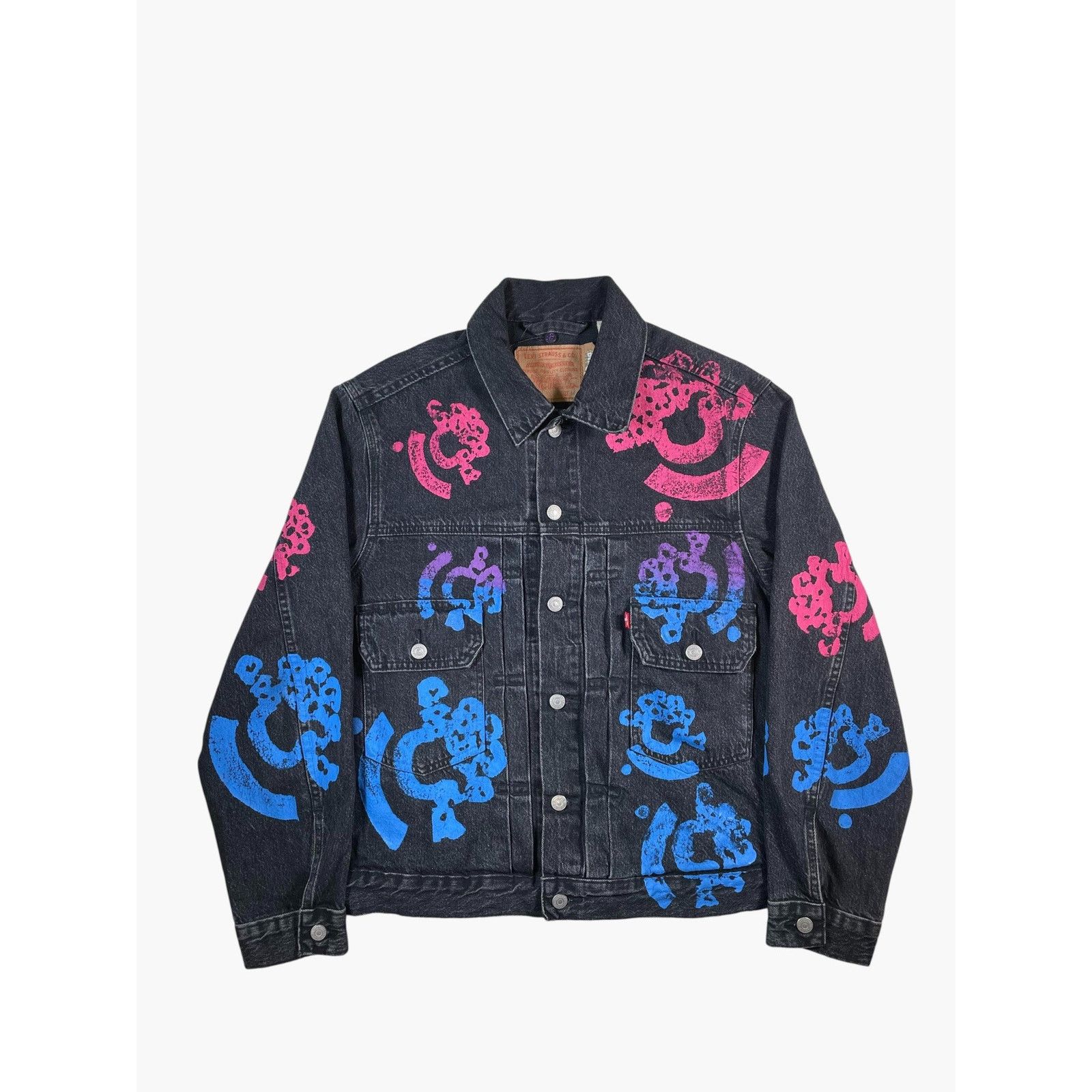 DENIM TEARS Denim Tears B Stroy Black Denim Jacket Size US M / EU 48-50 / 2 - 1 Thumbnail