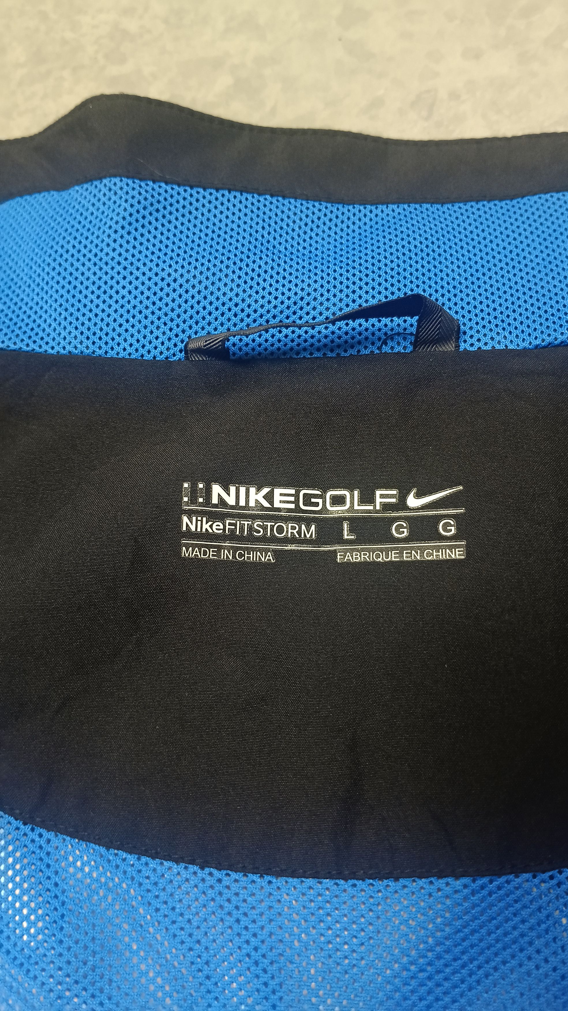Nike Vintage Nike Golf Fit Storm Windbreaker Jacket Size US L / EU 52-54 / 3 - 14 Thumbnail