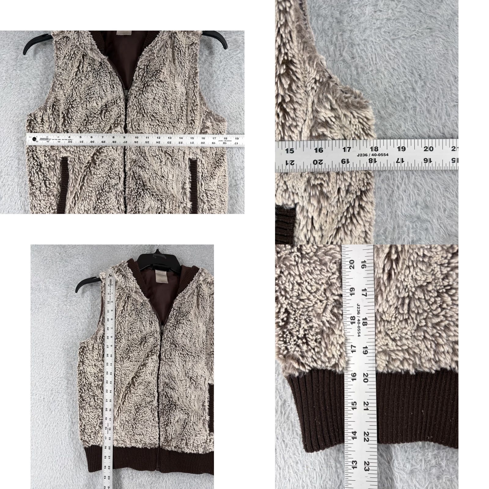 Patagonia Patagonia Jacket Women Small Brown Beige Conejo Hooded Vest Full Zip Polyester Lining Fleece Zipper Vintage Yes Regular Size S / US 4 / IT 40 - 8 Thumbnail