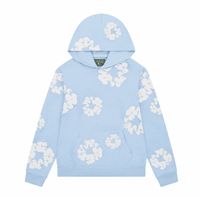 The Cotton Wreath Paris Exclusive Hooded Sweatshirt Sky Blu