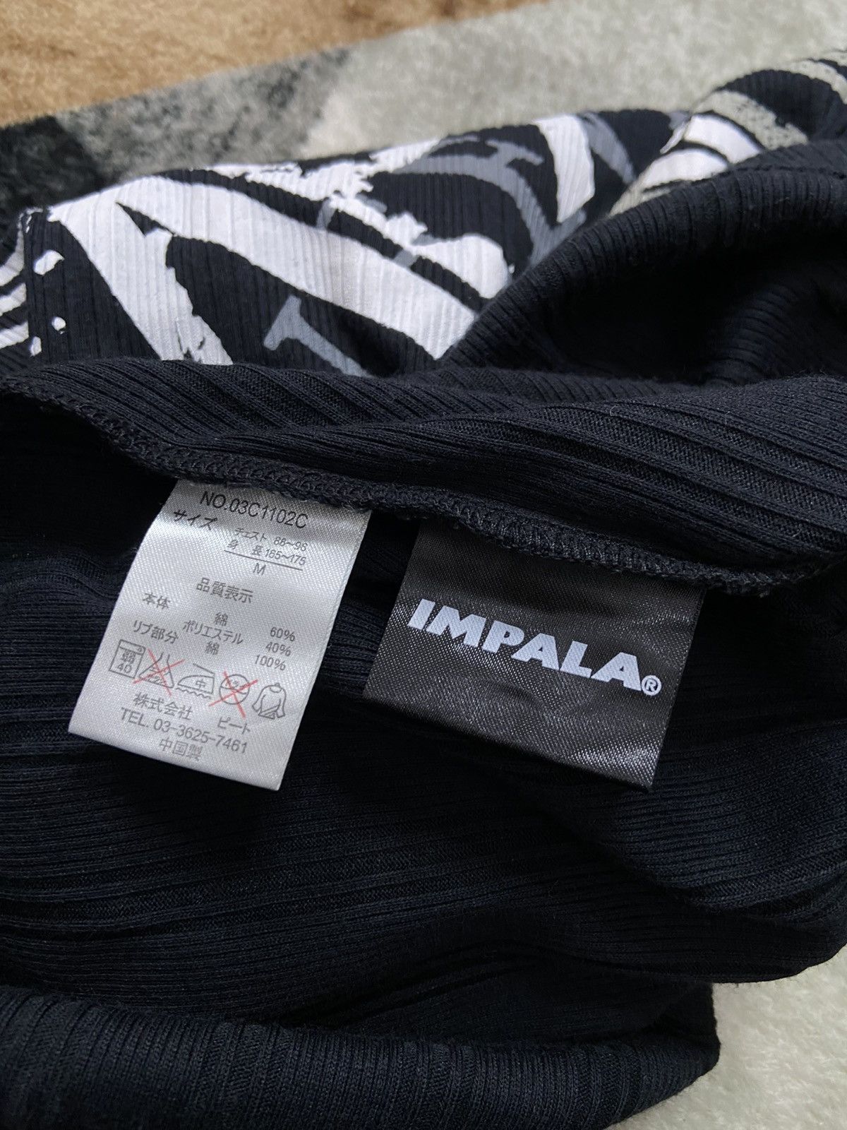 Hysteric Glamour 2000s Impala Poem Goth Graphic Embroidery Thermal Longsleeve Size US M / EU 48-50 / 2 - 9 Thumbnail