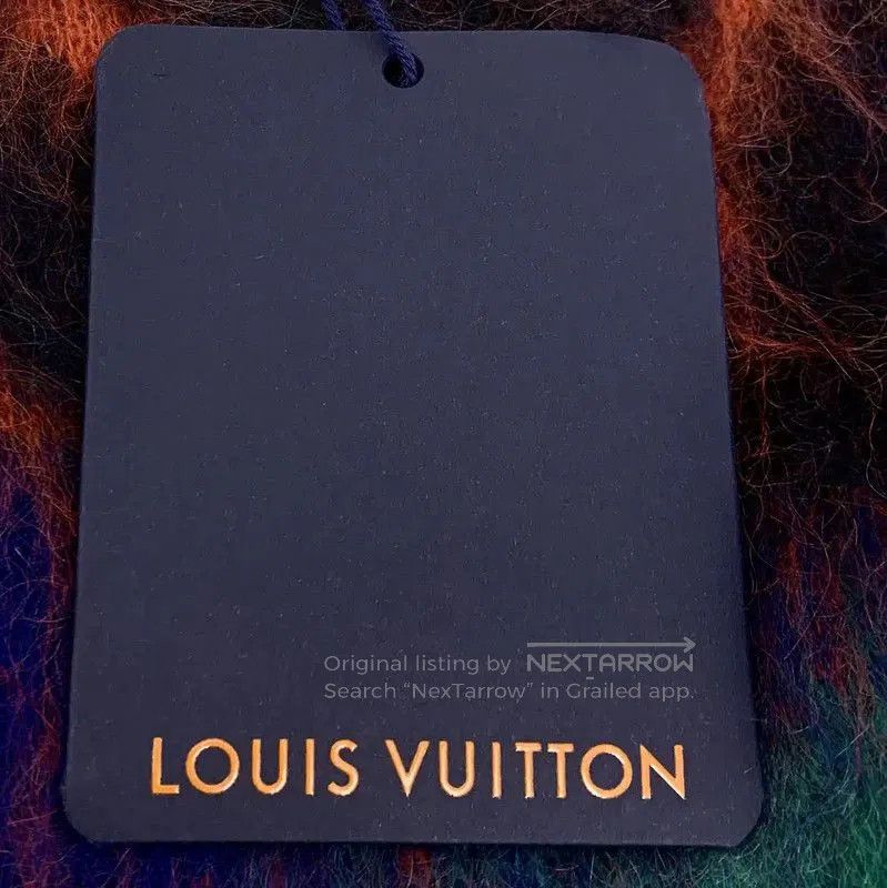 Louis Vuitton Louis Vuitton Black Mohair Men's Sweater . Size US L / EU 52-54 / 3 - 8 Thumbnail
