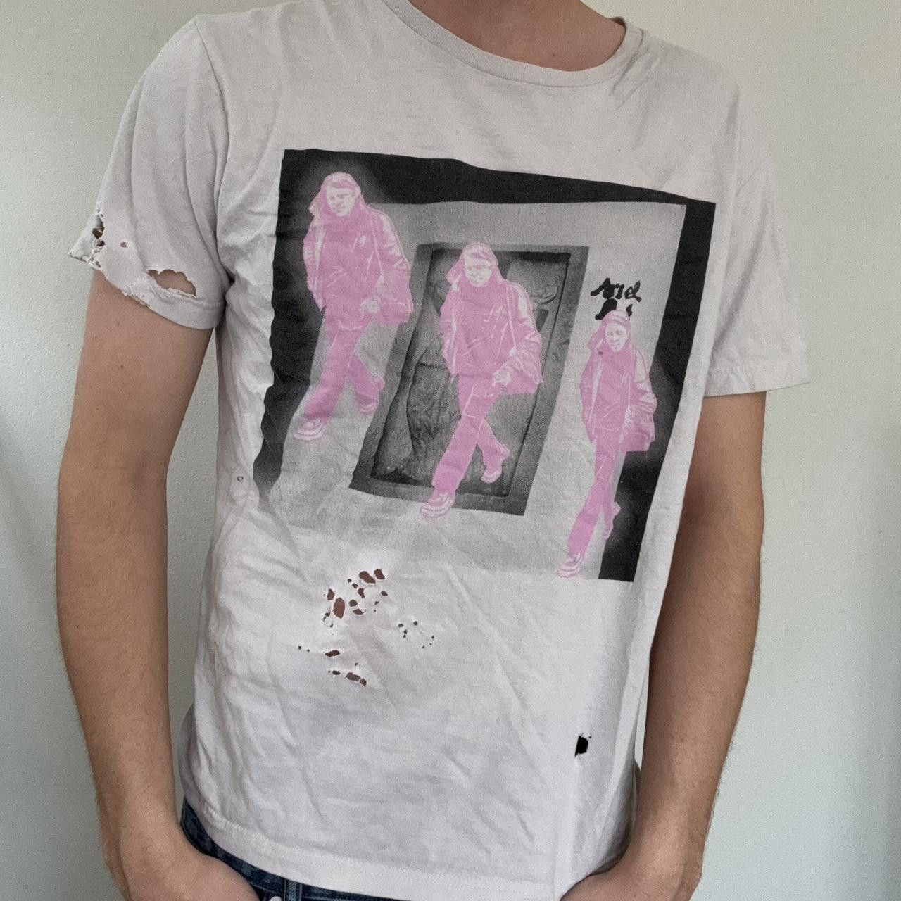 Other Ariel Pink Ice Grey Short Sleeve Shirt Size US L / EU 52-54 / 3 - 1 Preview