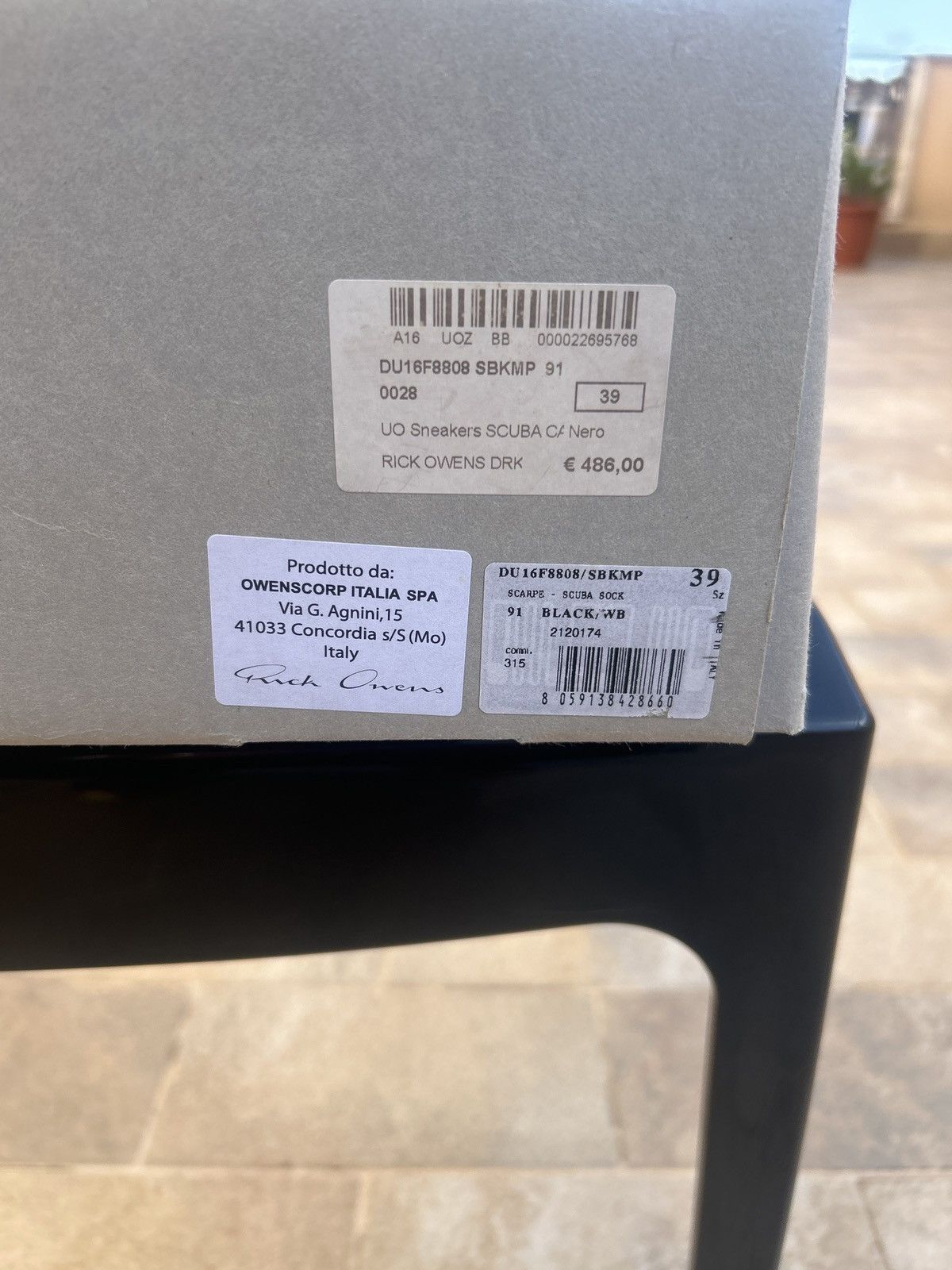 Rick Owens Rick Owens DRKSHDW Scuba Sock Black EU39 Size US 6 / EU 39 - 4 Thumbnail