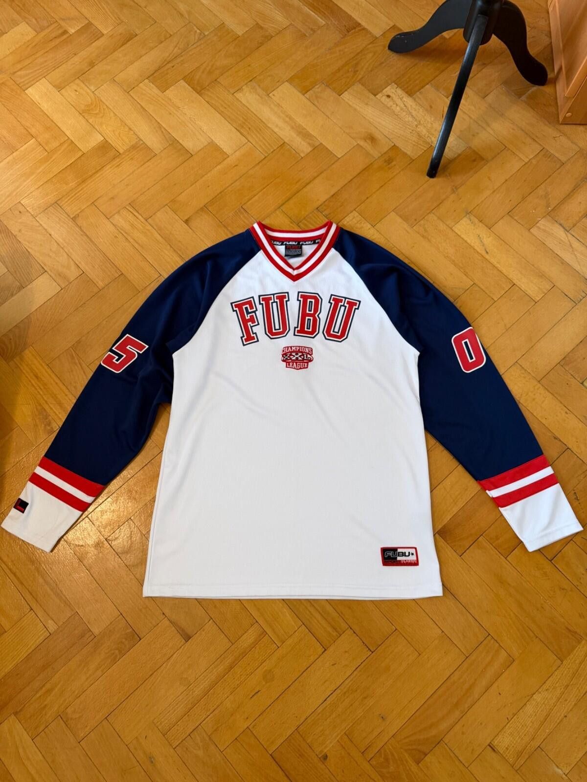 Fubu FUBU Vintage 90s Jersey Old School Hip Hop Shirt Size US M / EU 48-50 / 2 - 1 Thumbnail