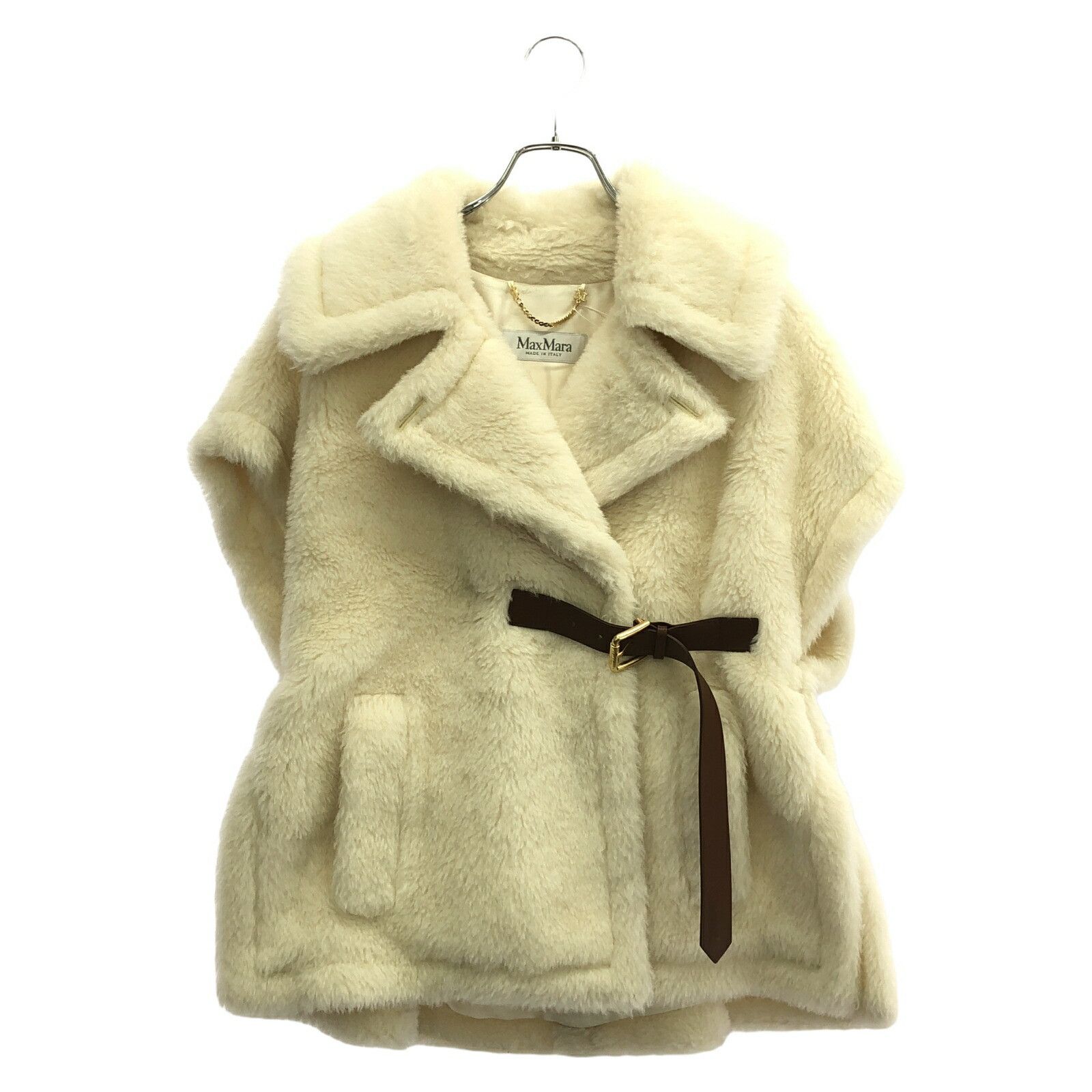Max Mara MaxMara Max Mara Teddy Jacket Outerwear Others Outerwear 14-73-63042 Size ONE SIZE - 1 Thumbnail