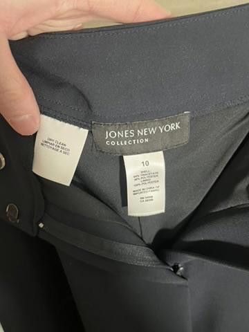 Jones New York Jones New York Women's Stretch Pants - Size 10 Size 32" / US 10 / IT 46 - 2 Thumbnail