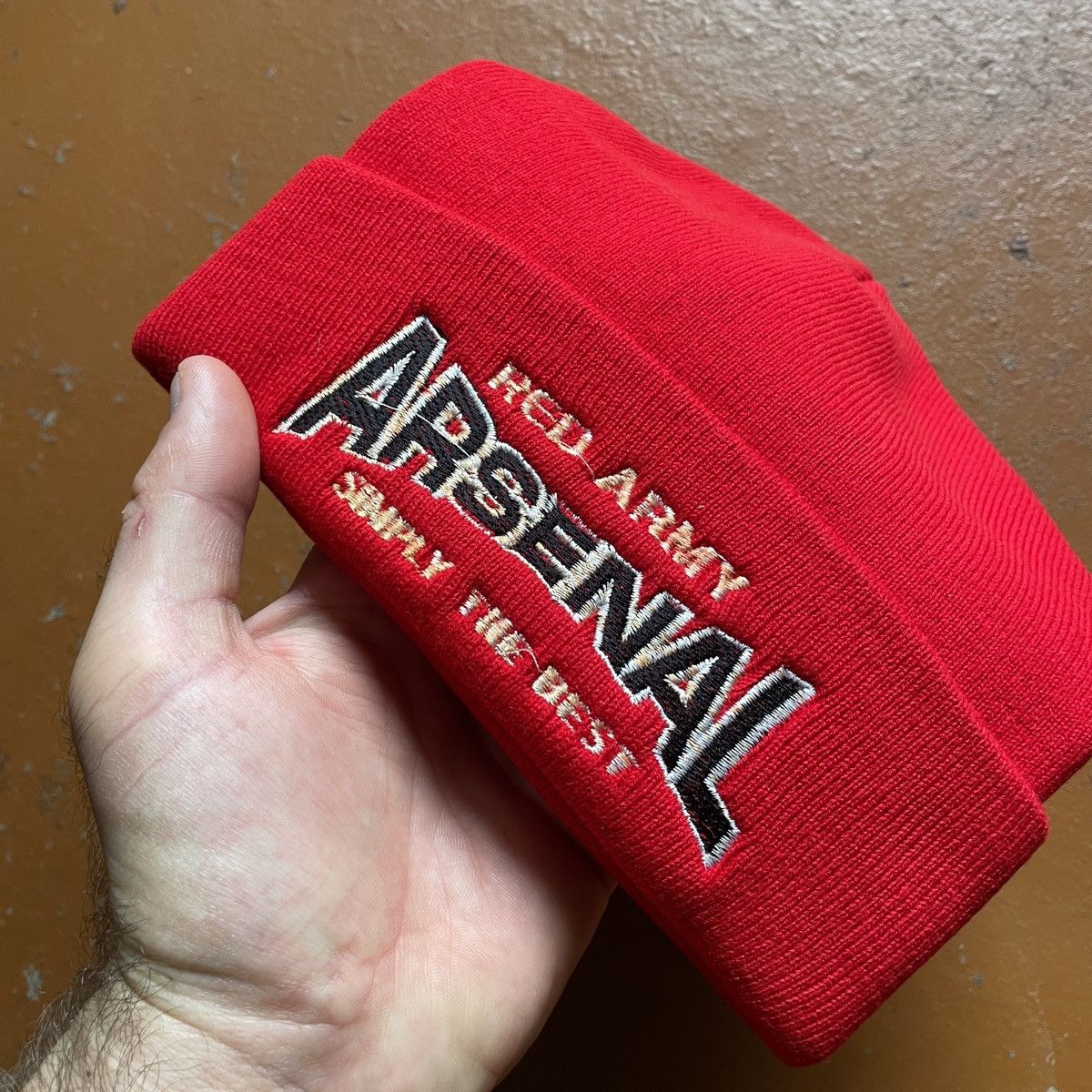 Vintage Vintage Arsenal Red Army Simply the Best Football soccer hat Size ONE SIZE - 9 Thumbnail
