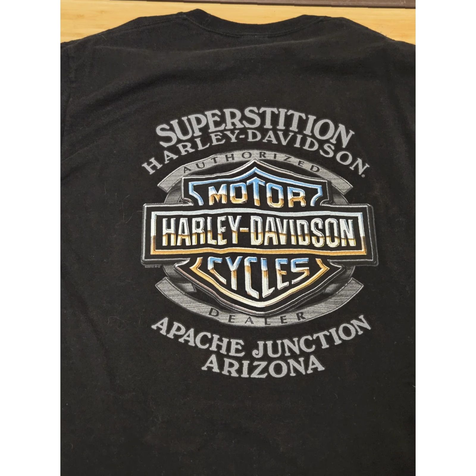 Harley Davidson Harley-Davidson Shirt Mens Large Black Life Begins Dealer Tee Superstition AZ Size US M / EU 48-50 / 2 - 5 Thumbnail