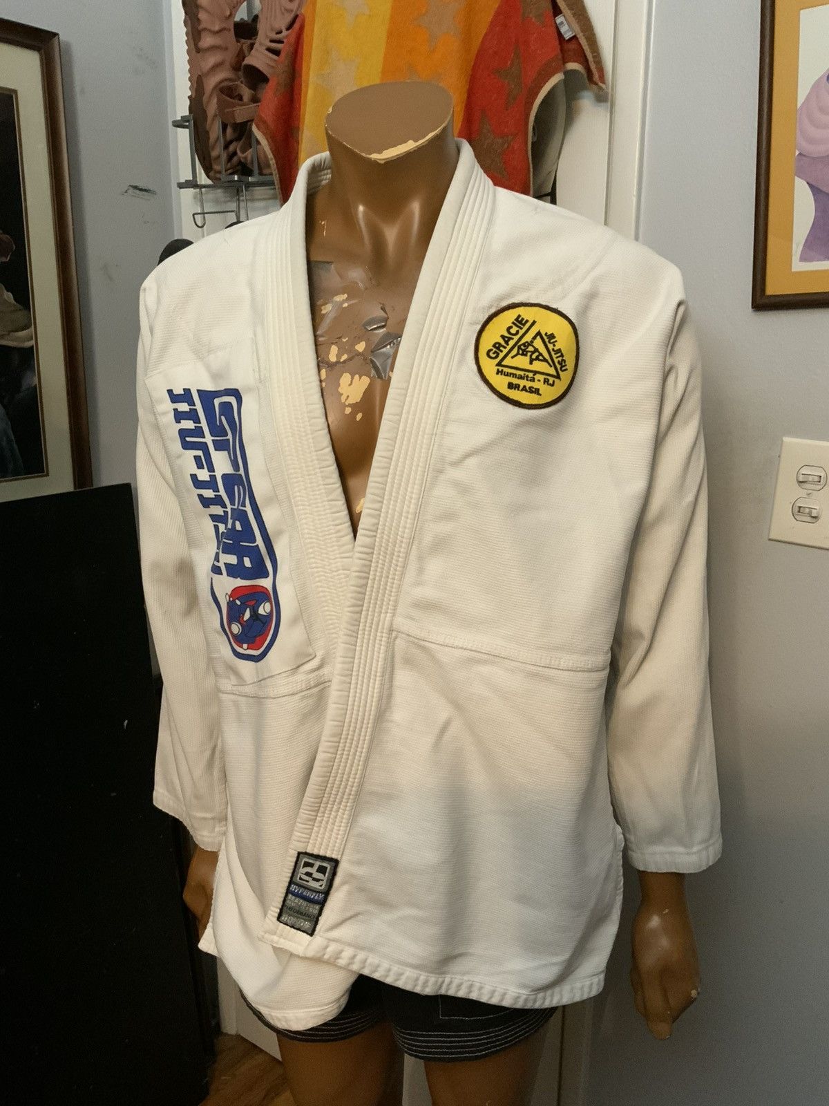 Other Hyperfly Gracie Jiu Jitsu Humaita Brazil Gi Kimono Jacket Size US L / EU 52-54 / 3 - 12 Thumbnail