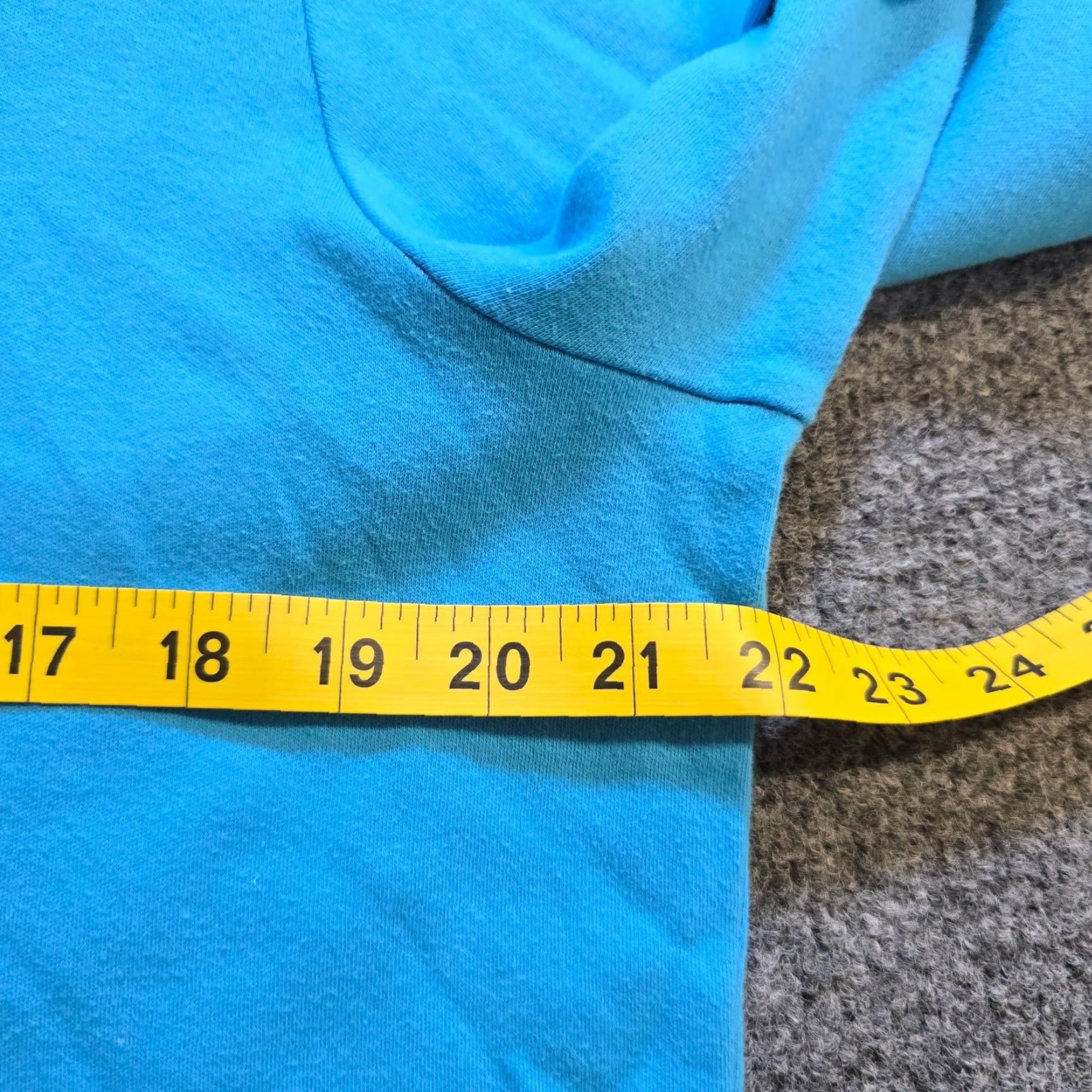 Quacker Factory Quacker Factory Top Womens Large Blue Rhinestones 3/4 Sleeve Boat Neck Casual Size L / US 10 / IT 46 - 6 Thumbnail