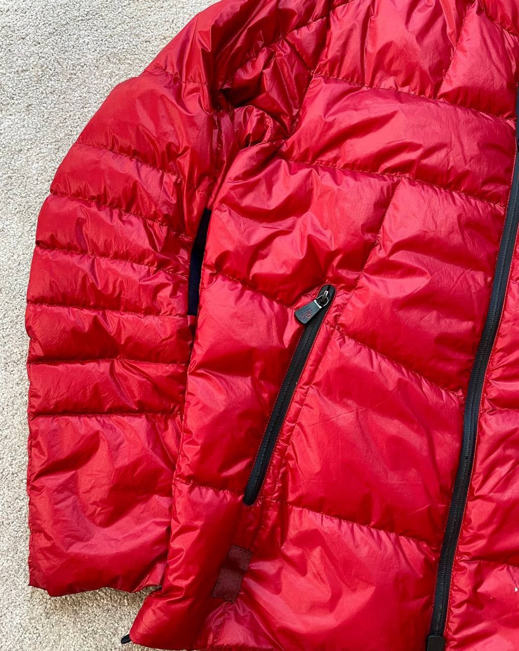 Moncler Moncler Micro Doudone Puffer Jacket Red Black Size US L / EU 52-54 / 3 - 3 Thumbnail
