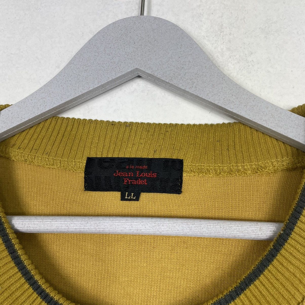Designer × Vintage 💥JEAN LOUIS FRADET BIG LOGO MULTICOLOUR SWEATSHIRT Size US L / EU 52-54 / 3 - 8 Thumbnail