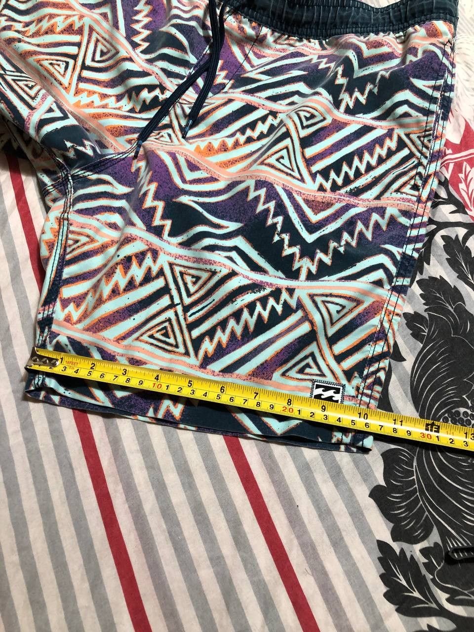 Billabong × Japanese Brand Gothicana Y2K Black Bondage Gothic Multipocket Cargo Shorts Size US 34 / EU 50 - 14 Thumbnail