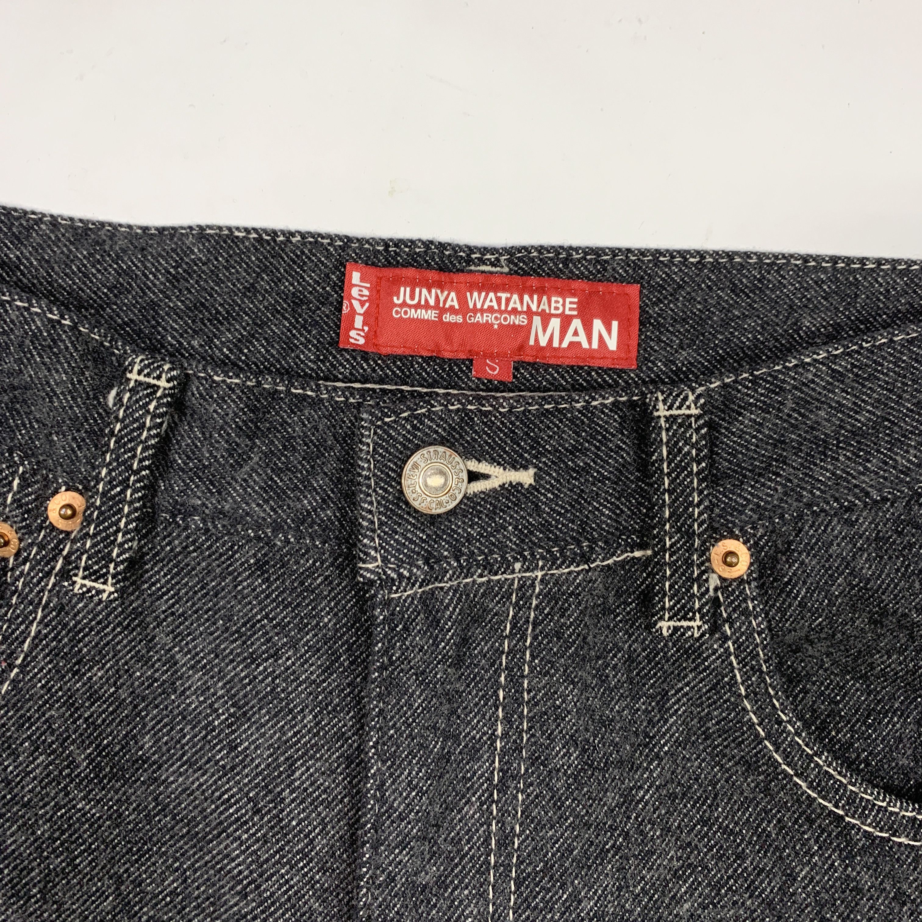 Junya Watanabe 2003 Levi's Wool Denim Jeans Size US 32 / EU 48 - 5 Thumbnail