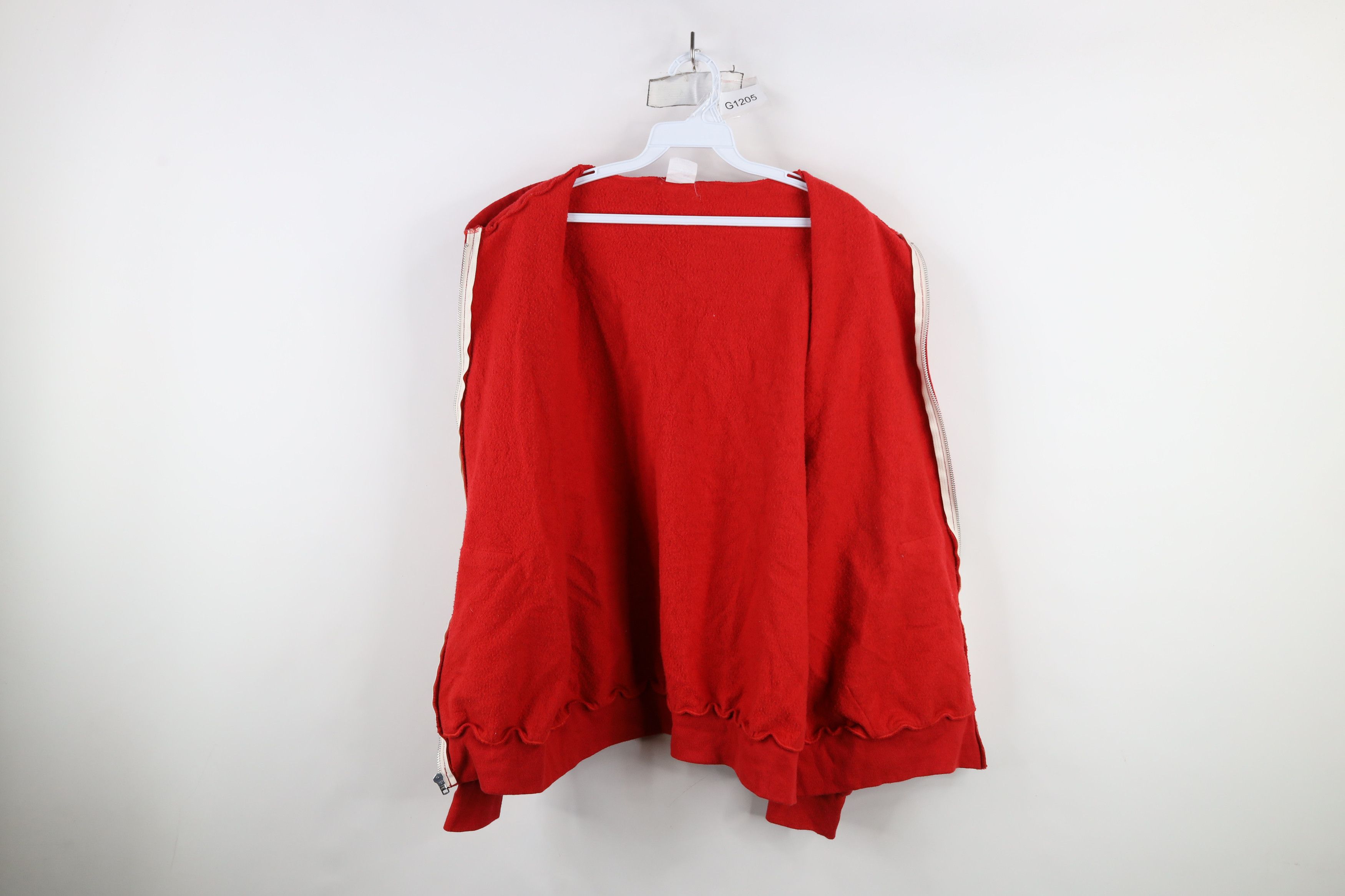 Vintage Vintage 70s 80s Streetwear Full Zip Hoodie Sweatshirt USA Size US XL / EU 56 / 4 - 8 Thumbnail