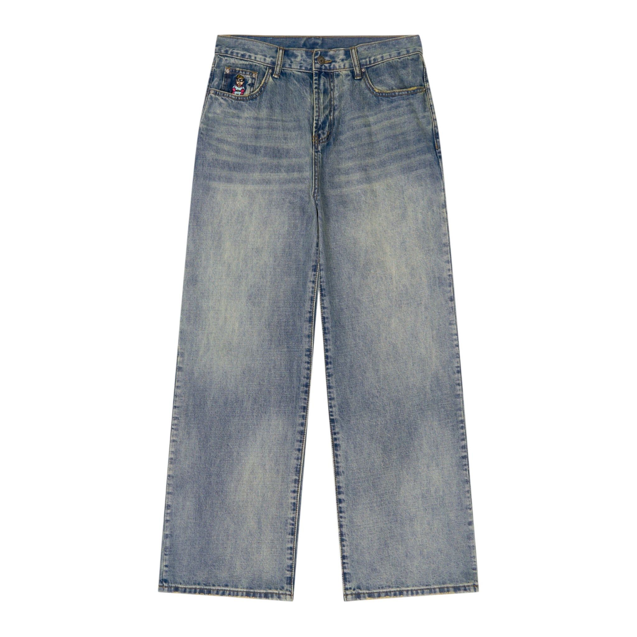 KidSuper KidSuper Studios Doves Denim Jeans Mud Wash Size US 34 / EU 50 - 1 Thumbnail