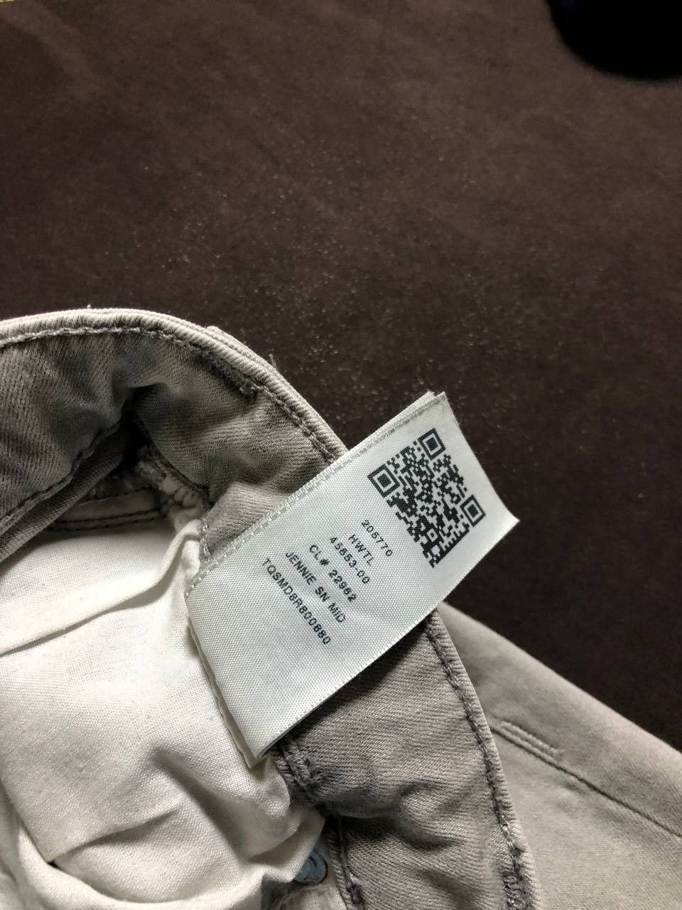 True Religion Women's True Religion Jennie Curvy Skinny Grey Jeans Size 28" / US 6 / IT 42 - 4 Thumbnail