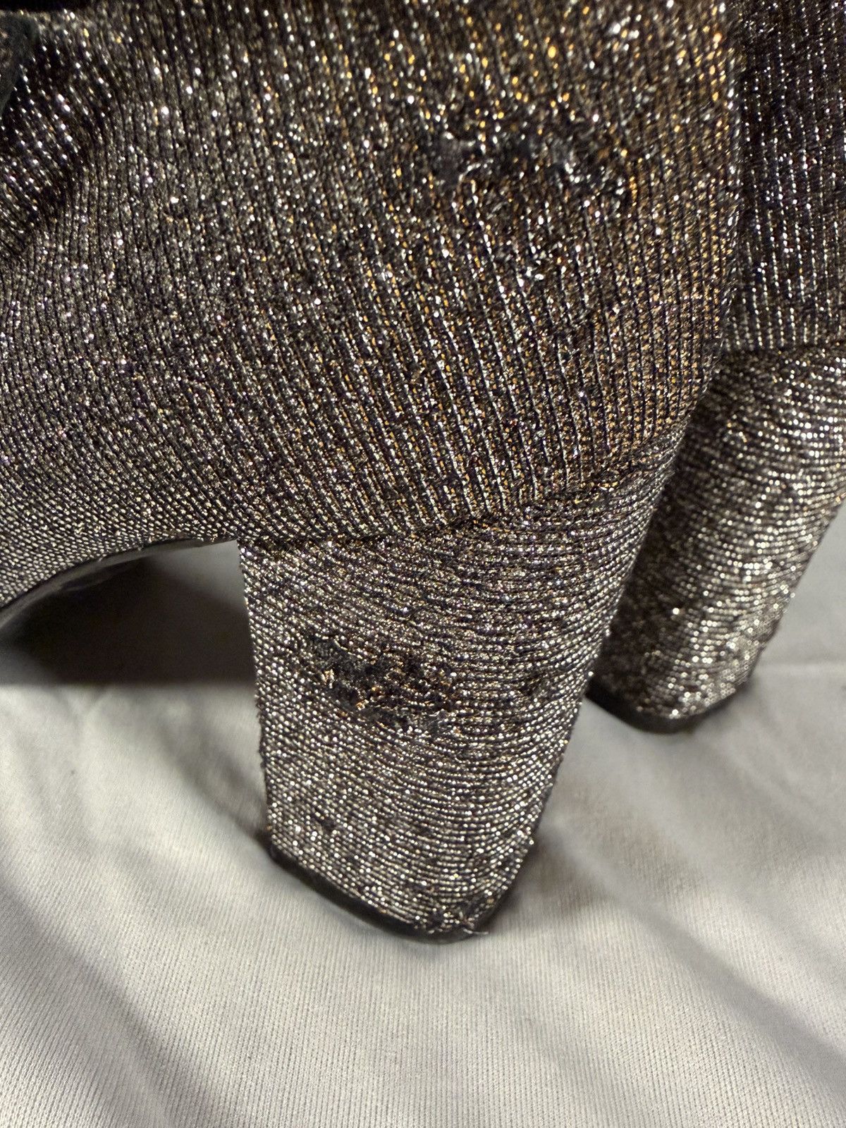 Saint Laurent Paris Saint Laurent Paris Women’s High Heels Disco Sparkle Size 36 Size US 6 / IT 36 - 8 Thumbnail