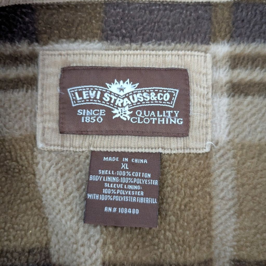 Levi's Vintage Fleece Lined Levi's Corduroy Faded Shirt XL Size US XL / EU 56 / 4 - 2 Thumbnail