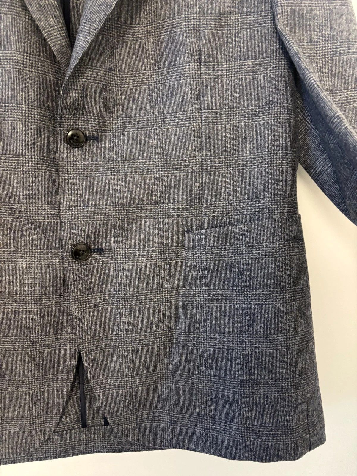 Barbour Barbour Kensington Check Single Breasted Modern Blazer Size 42R - 8 Thumbnail