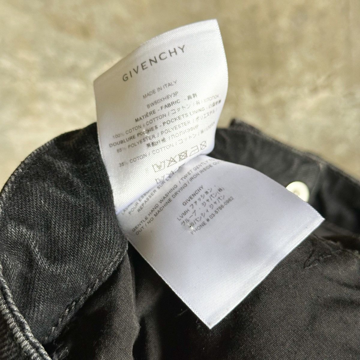 Givenchy Givenchy MMW Hybrid Thrashed Denim Shorts Size US 30 / EU 46 - 8 Thumbnail