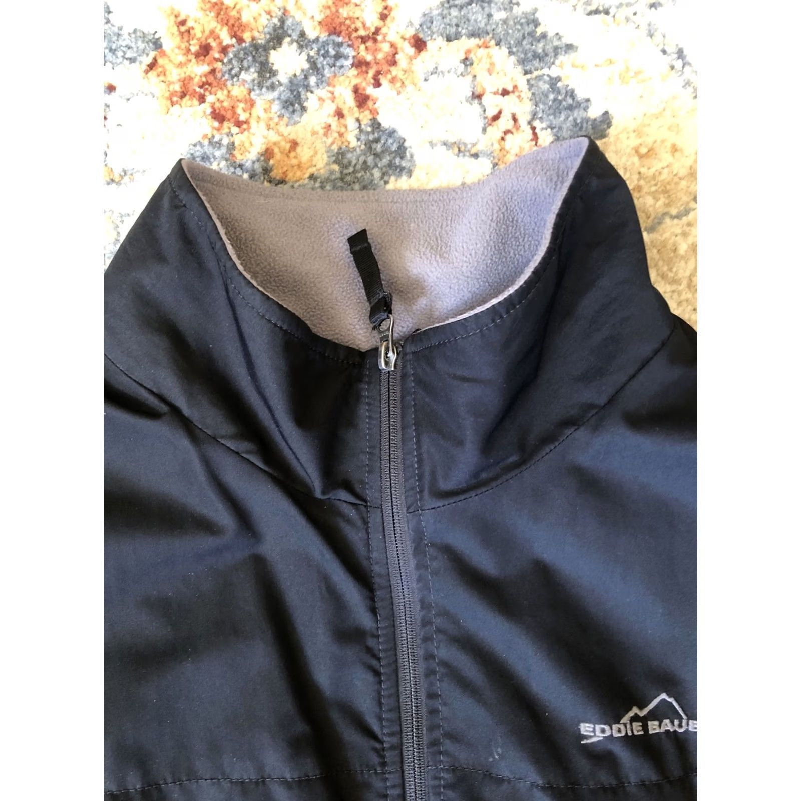Eddie Bauer Eddie Bauer Jacket Softshell Full Zip TXL XL-Tall Black Men XLT Polyester/Spandex Size US XL / EU 56 / 4 - 2 Thumbnail