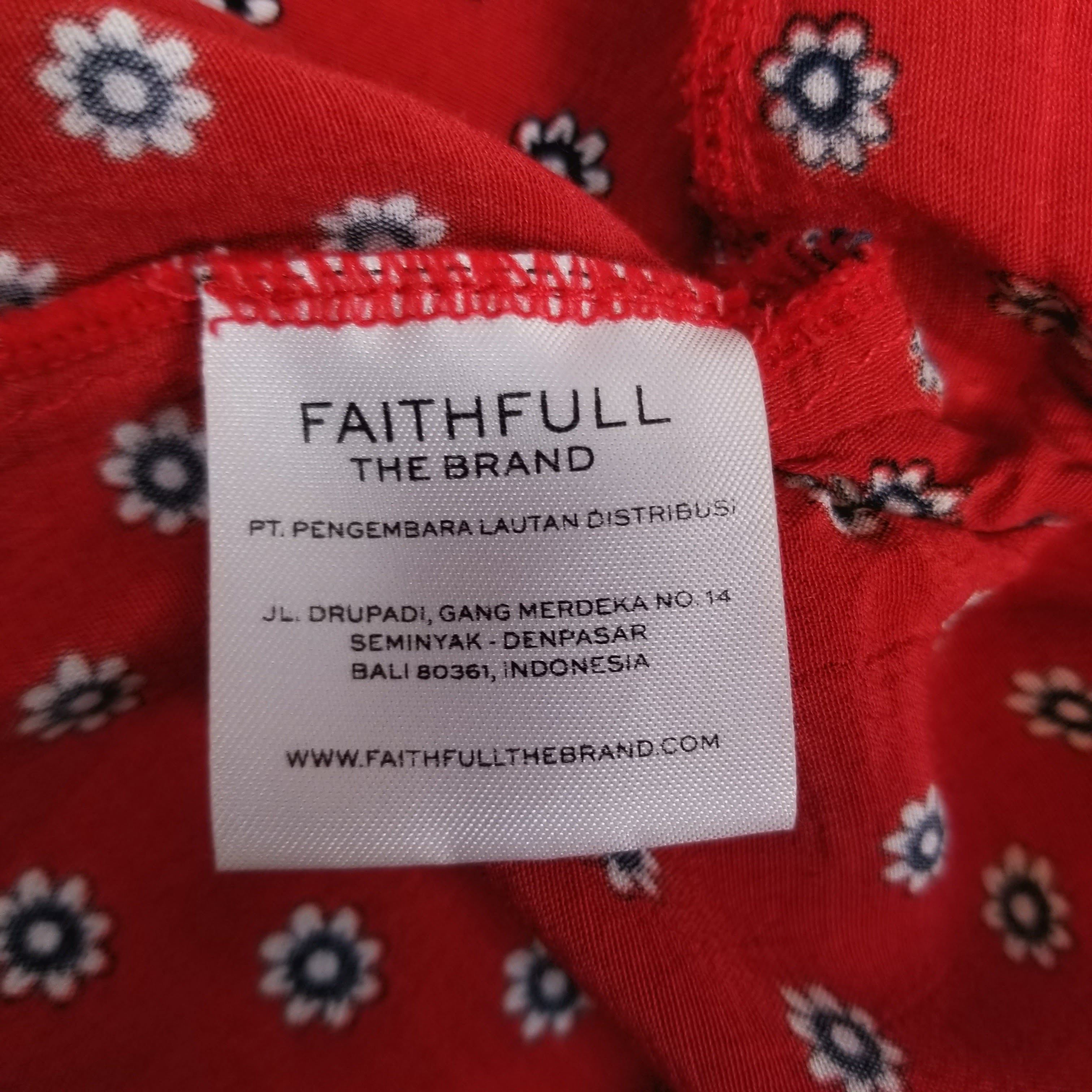 FAITHFULL Floral Playsuit Romper Size 27" / US 4 / IT 40 - 9 Thumbnail