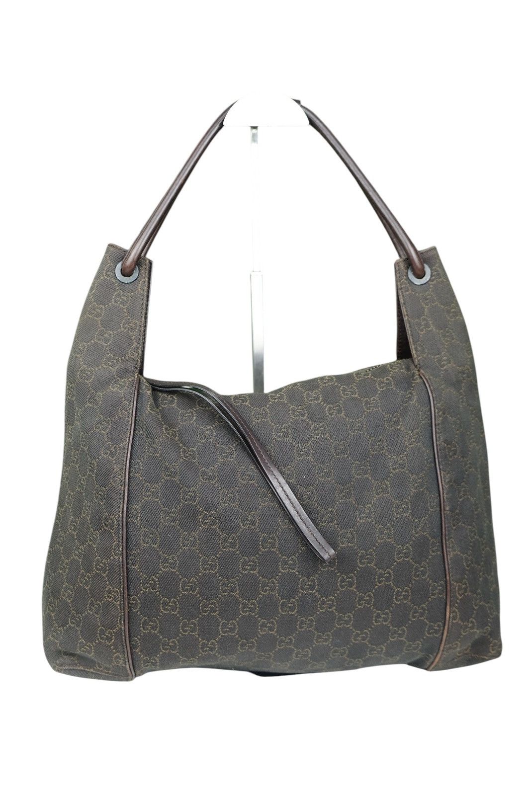 Gucci Authentic Gucci danim dark brown shoulder bag Size ONE SIZE - 4 Thumbnail