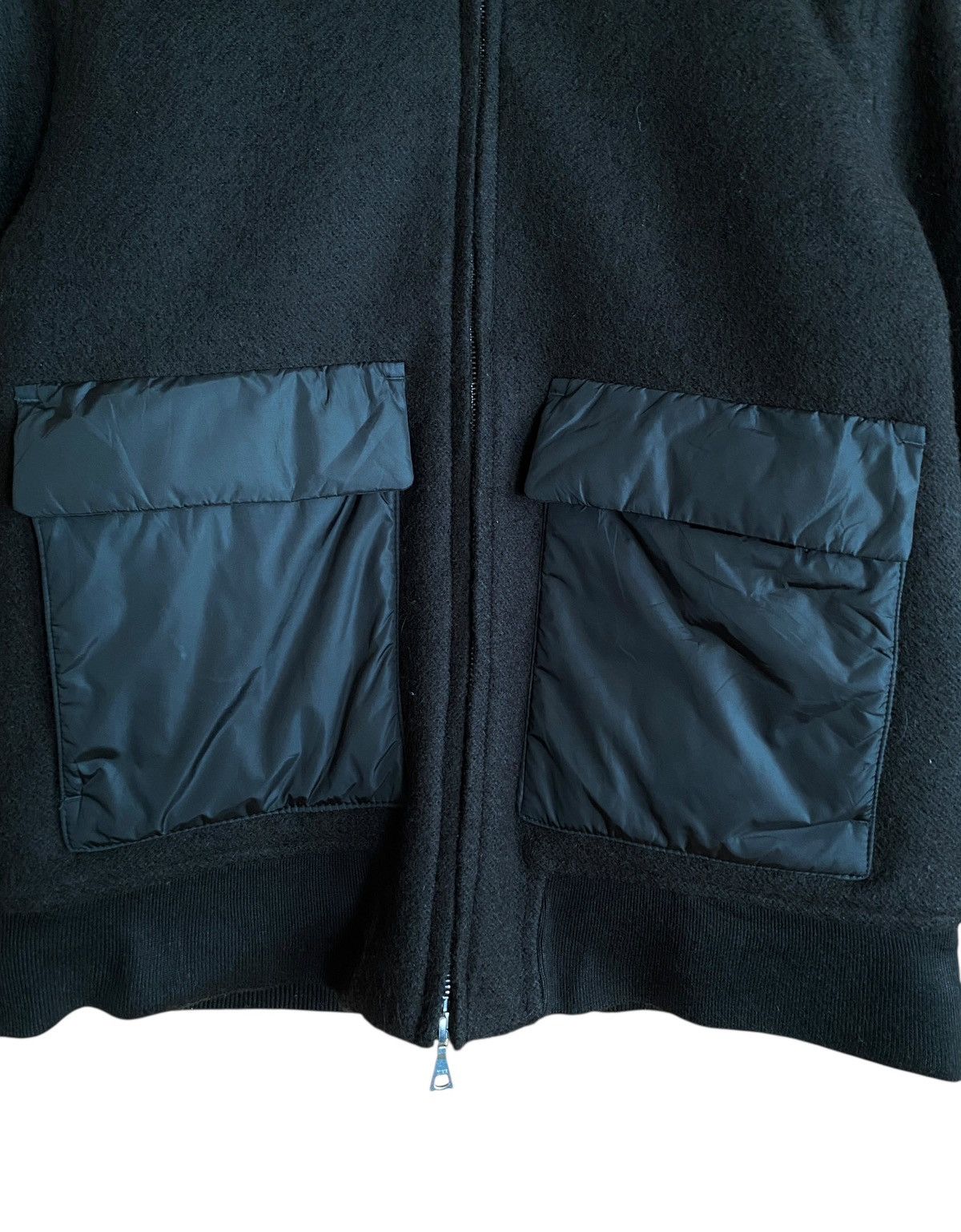 Global Work Vintage Japanese Brand Global Work Nylon Wool Jacket 2000s Size US L / EU 52-54 / 3 - 3 Thumbnail