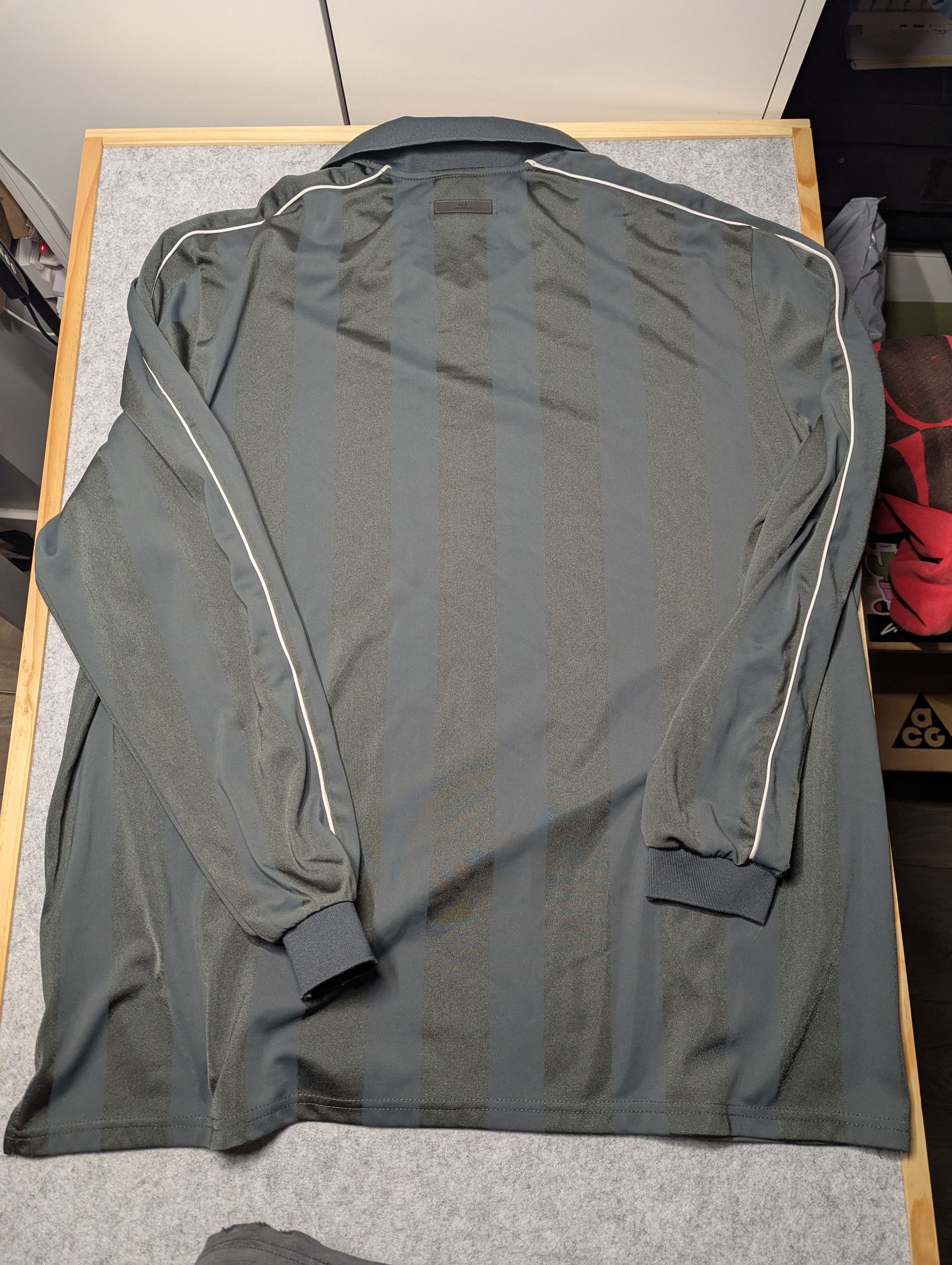 Richie Le Collection Richie Le Collection JERSEY DAILY LONG SLEEVE - PEBBLE GREY Size US XL / EU 56 / 4 - 8 Thumbnail