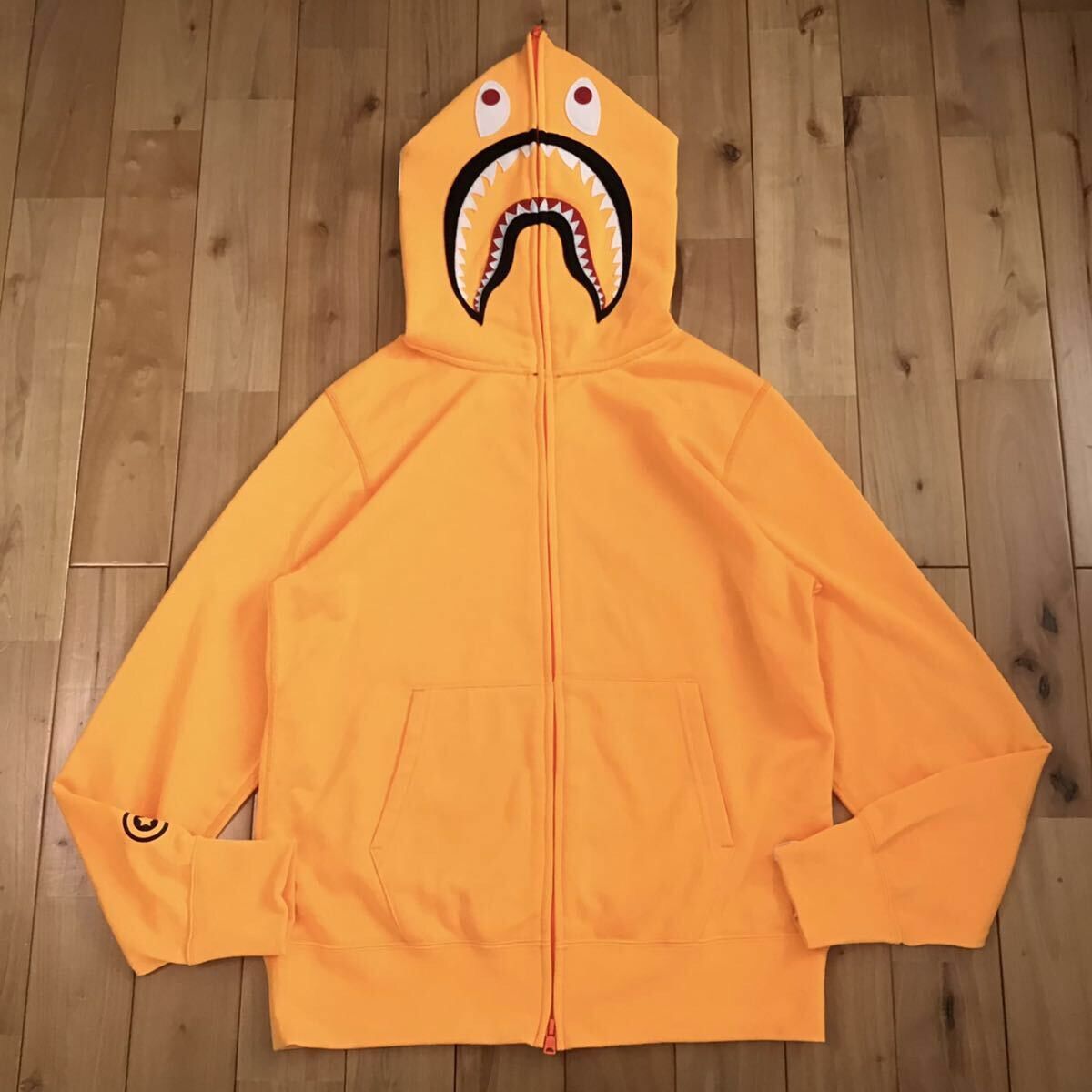 Bape BAPE Neon color shark full zip hoodie a bathing ape Size US L / EU 52-54 / 3 - 1 Thumbnail
