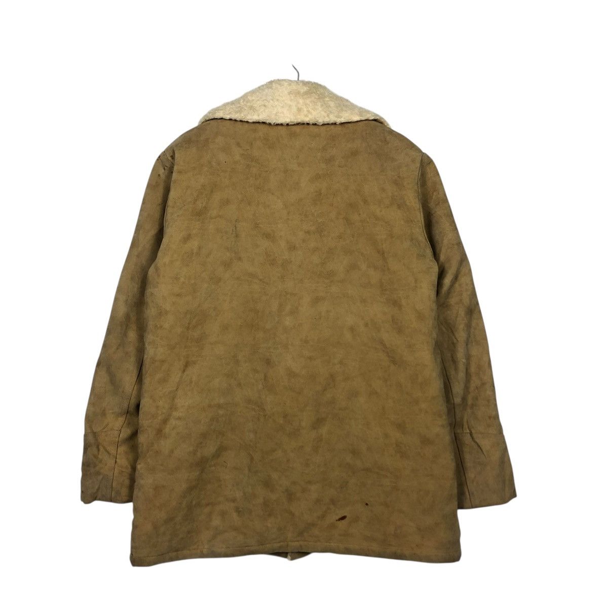 Vintage 🔥VINTAGE SUEDE LEATHER WIMAN BLANKET FUR ISSEY MIYAKE Size US M / EU 48-50 / 2 - 10 Thumbnail