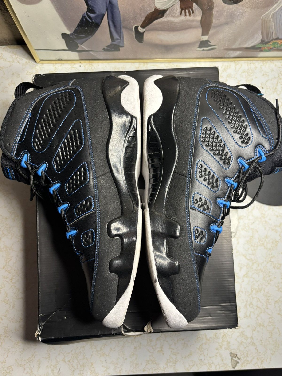 Jordan Brand Jordan Retro 9 ‘photo blue’ Size US 13 / EU 46 - 3 Thumbnail